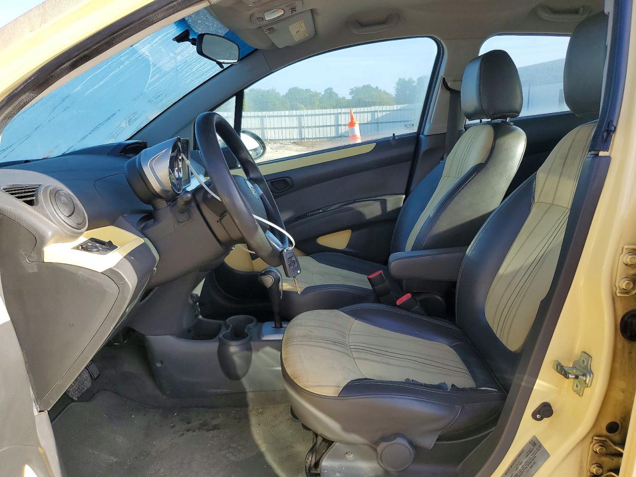 2014 Chevrolet Spark 1lt Cream vin: KL8CD6S95EC408685