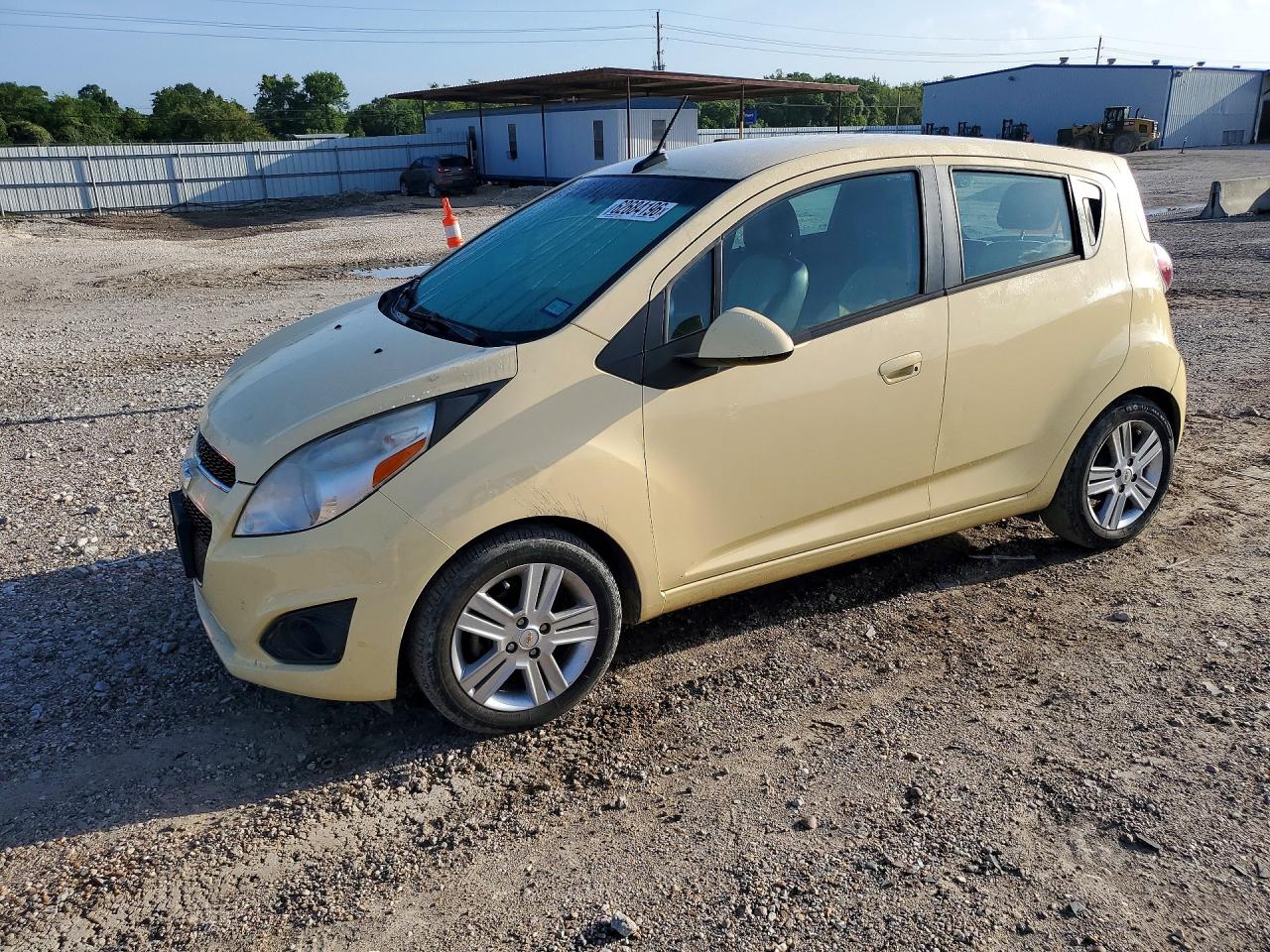 2014 Chevrolet Spark 1lt Cream vin: KL8CD6S95EC408685