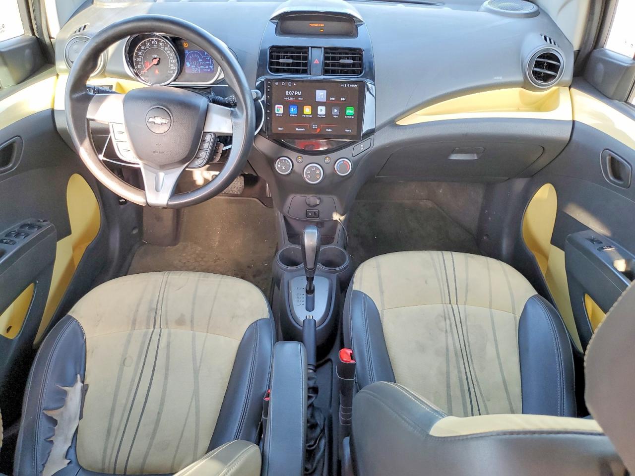 2014 Chevrolet Spark 1lt Cream vin: KL8CD6S95EC408685
