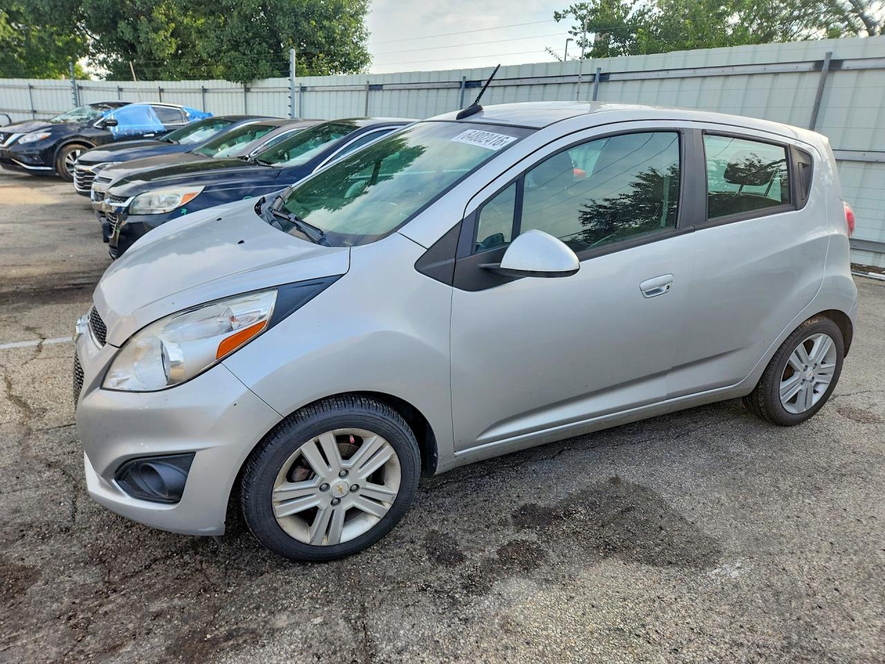 2014 Chevrolet Spark 1lt Серебряный vin: KL8CD6S95EC412297