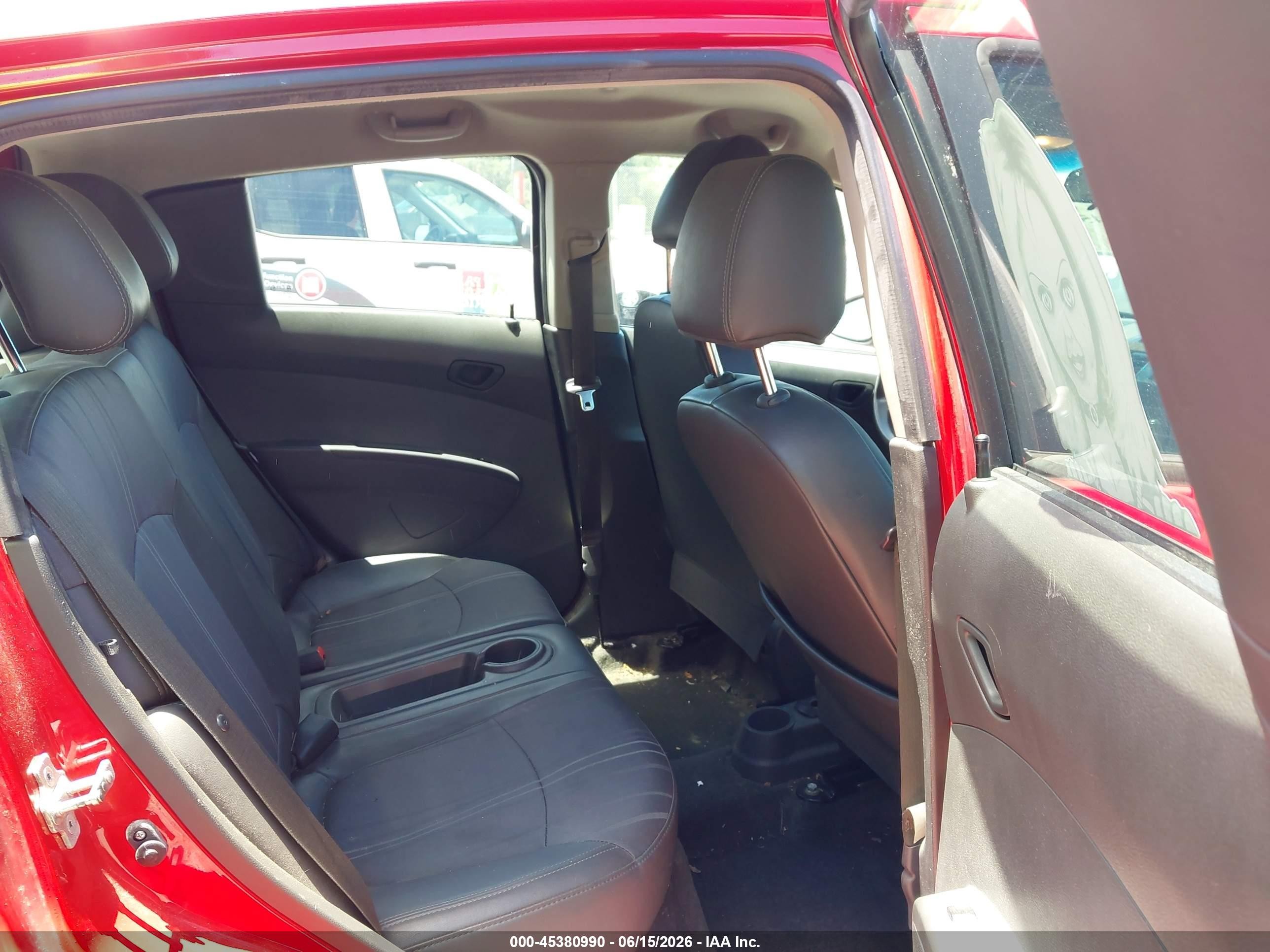 2014 Chevrolet Spark 1lt Auto Красный vin: KL8CD6S95EC454288