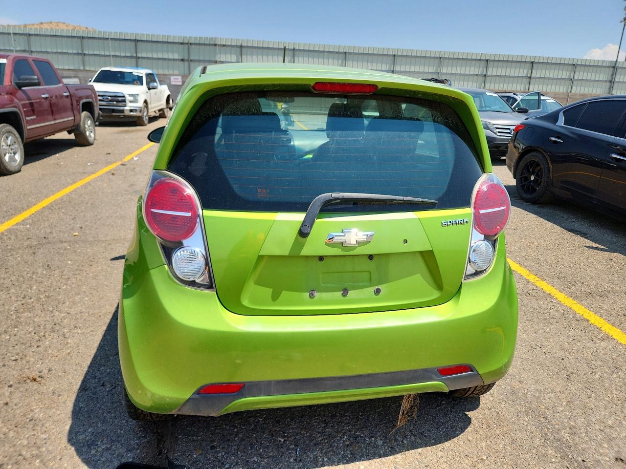 2014 Chevrolet Spark 1lt Green vin: KL8CD6S95EC539793