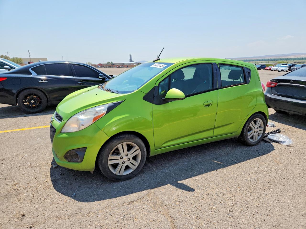 2014 Chevrolet Spark 1lt Green vin: KL8CD6S95EC539793