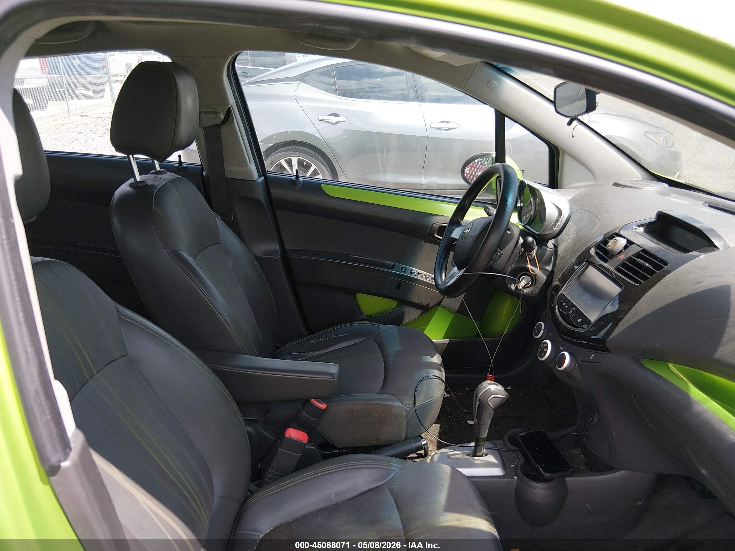 2014 Chevrolet Spark 1lt Auto Green vin: KL8CD6S95EC548722