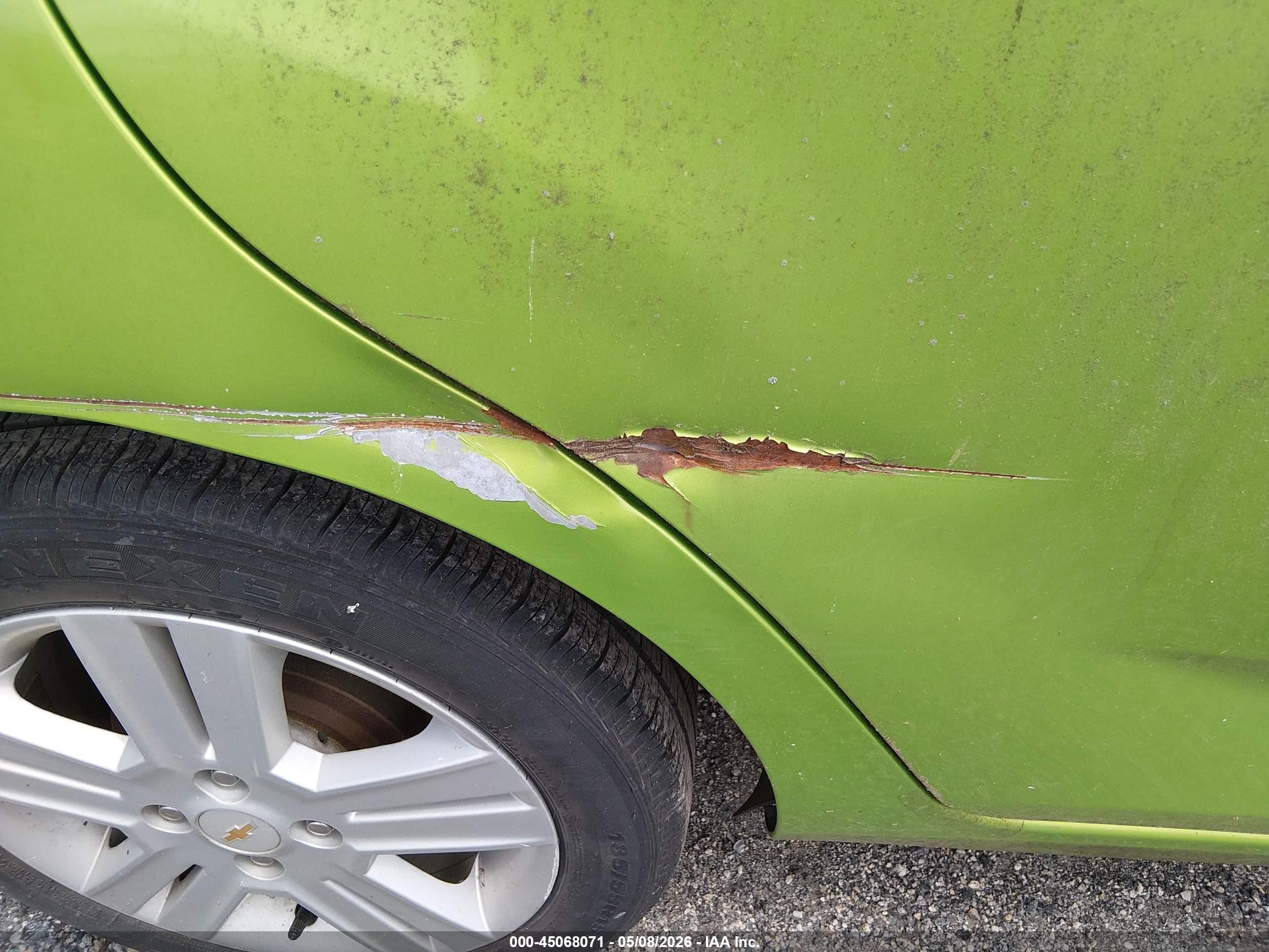 2014 Chevrolet Spark 1lt Auto Green vin: KL8CD6S95EC548722