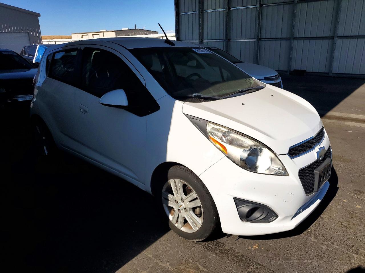 2014 Chevrolet Spark 1lt White vin: KL8CD6S95EC580117