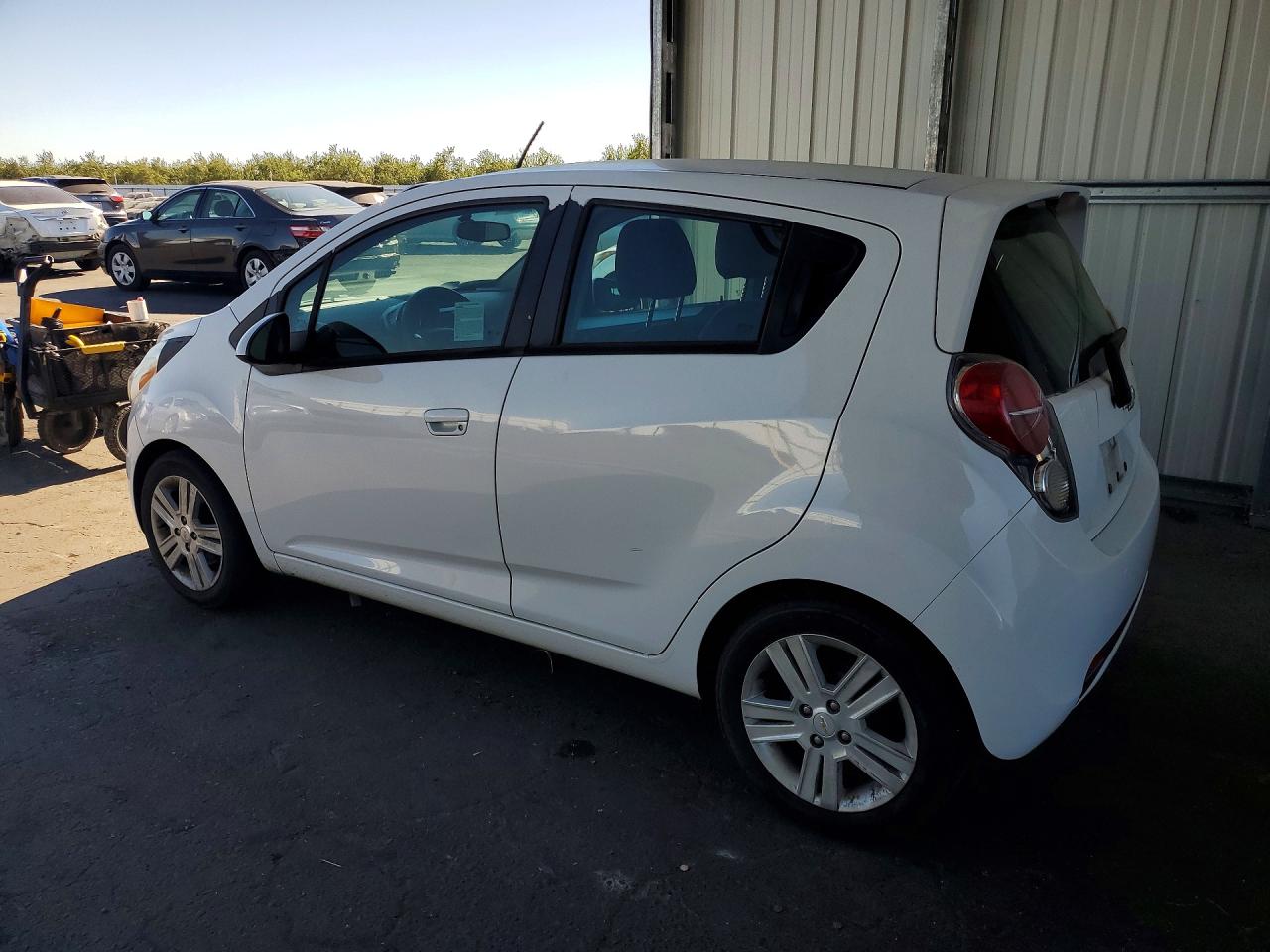 2014 Chevrolet Spark 1lt White vin: KL8CD6S95EC580117