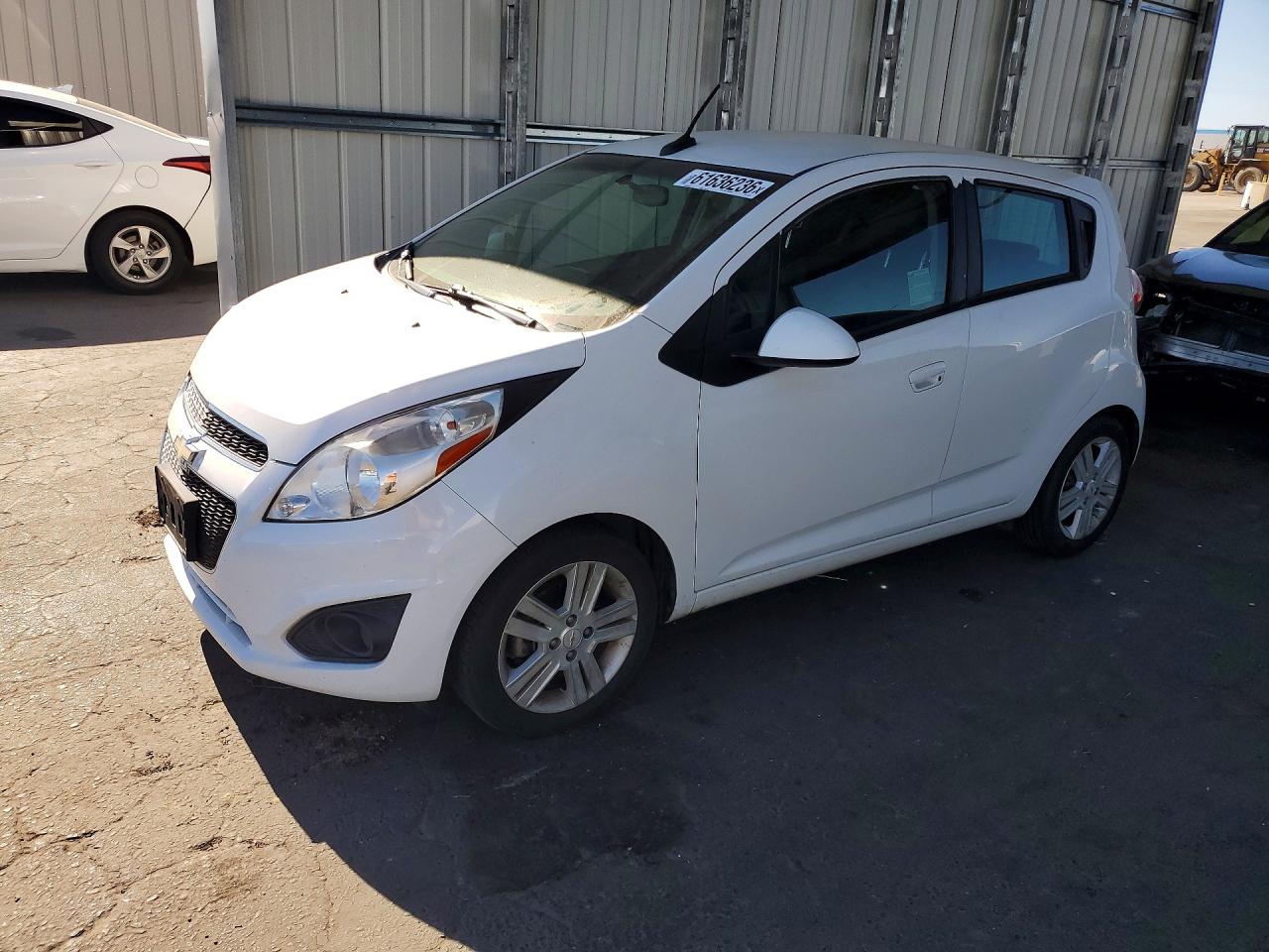 2014 Chevrolet Spark 1lt White vin: KL8CD6S95EC580117