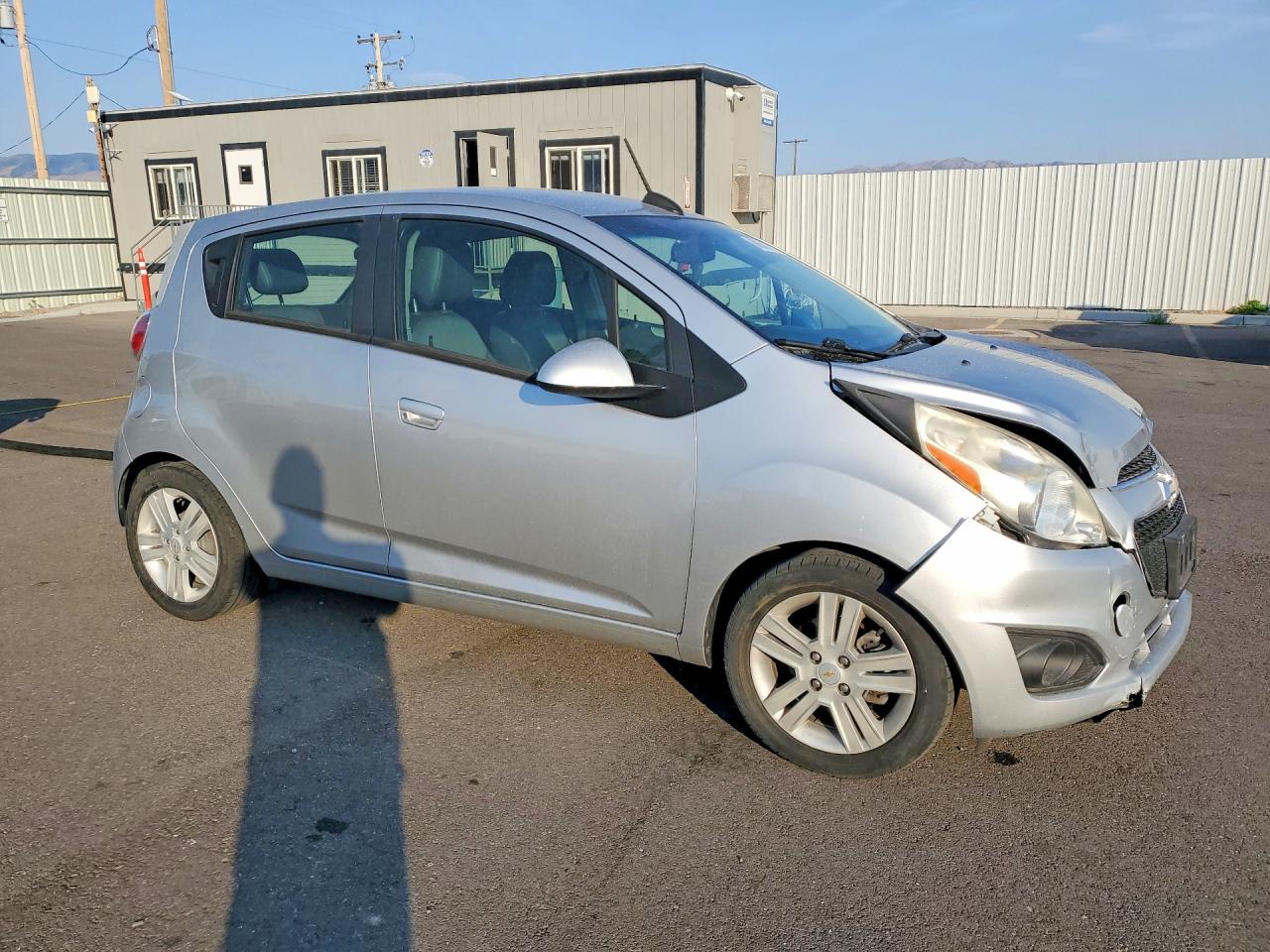 2015 Chevrolet Spark 1lt Silver vin: KL8CD6S95FC718840