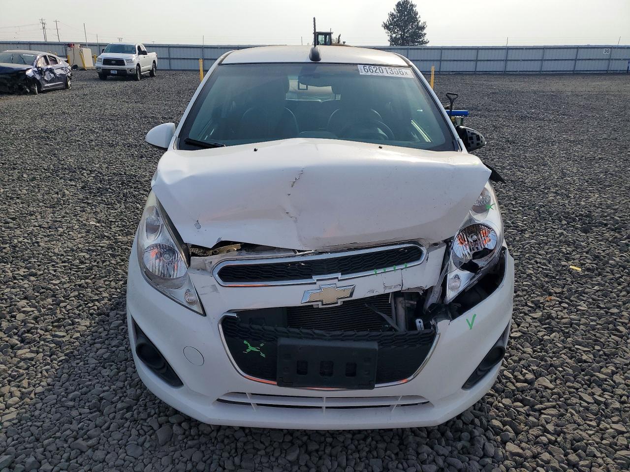 2015 Chevrolet Spark 1lt White vin: KL8CD6S95FC761137