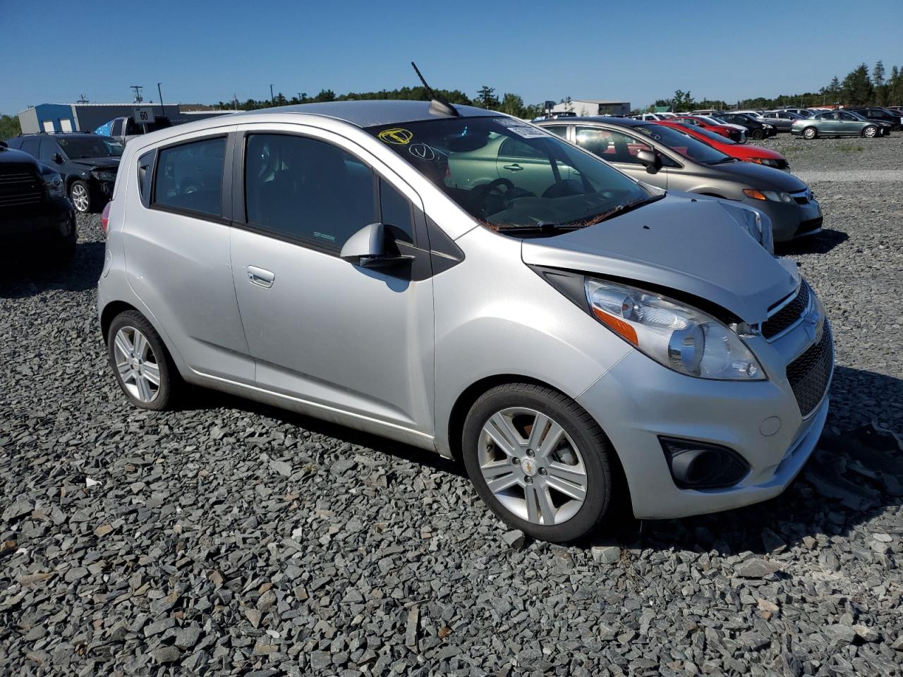2015 Chevrolet Spark 1lt   Silver vin: KL8CD6S95FC791268