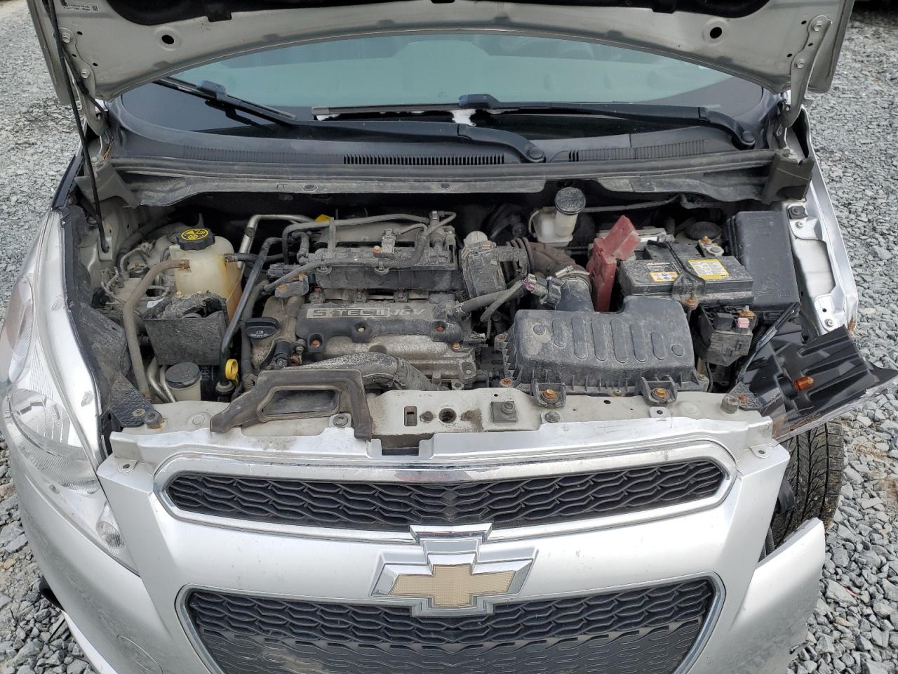 2015 Chevrolet Spark 1lt   Silver vin: KL8CD6S95FC791268