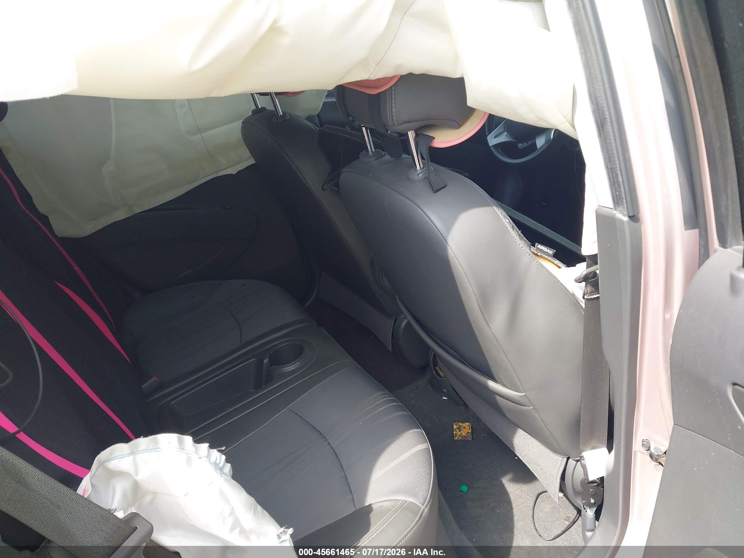 2013 Chevrolet Spark 1lt Auto Pink vin: KL8CD6S96DC503142