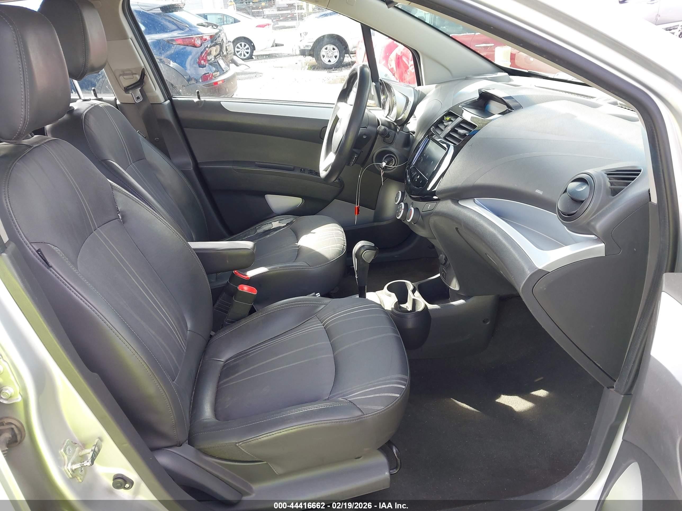 2013 Chevrolet Spark 1lt Auto Silver vin: KL8CD6S96DC585678
