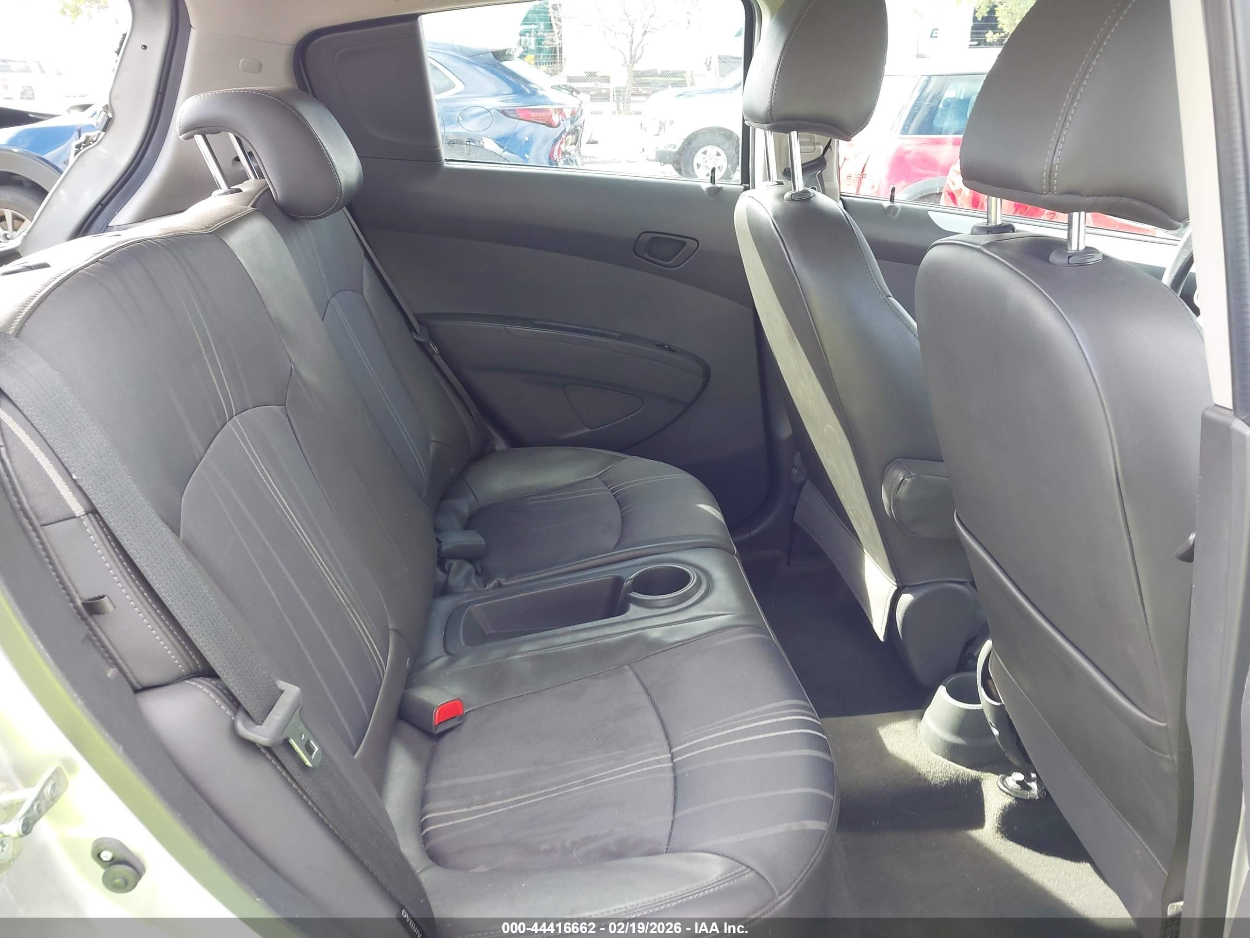 2013 Chevrolet Spark 1lt Auto Silver vin: KL8CD6S96DC585678