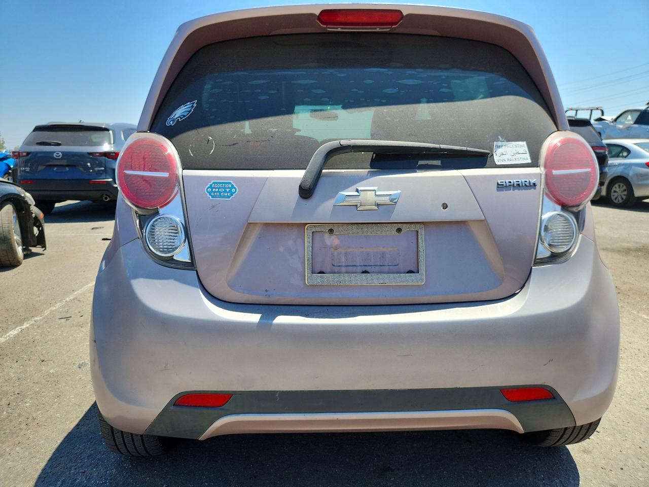 2013 Chevrolet Spark 1lt Pink vin: KL8CD6S96DC626441