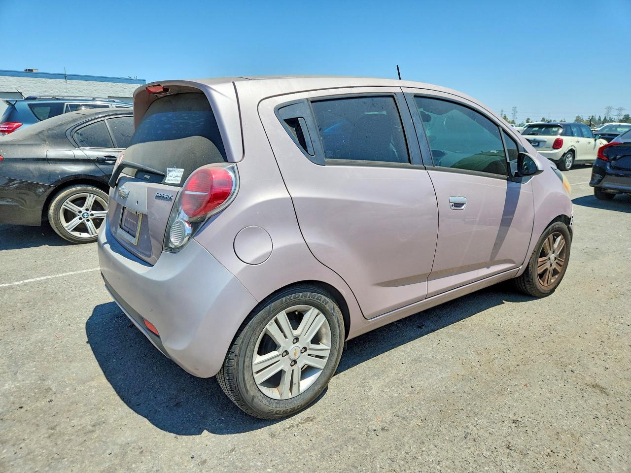 2013 Chevrolet Spark 1lt Pink vin: KL8CD6S96DC626441
