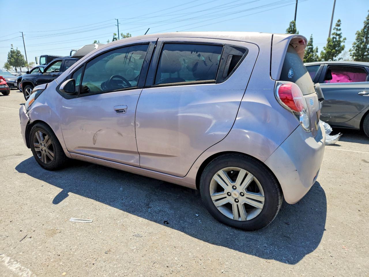 2013 Chevrolet Spark 1lt Pink vin: KL8CD6S96DC626441