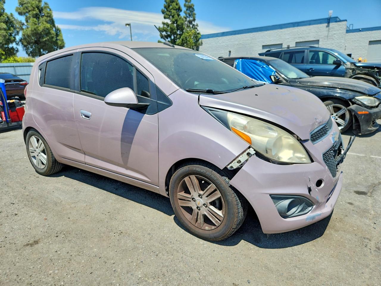 2013 Chevrolet Spark 1lt Pink vin: KL8CD6S96DC626441