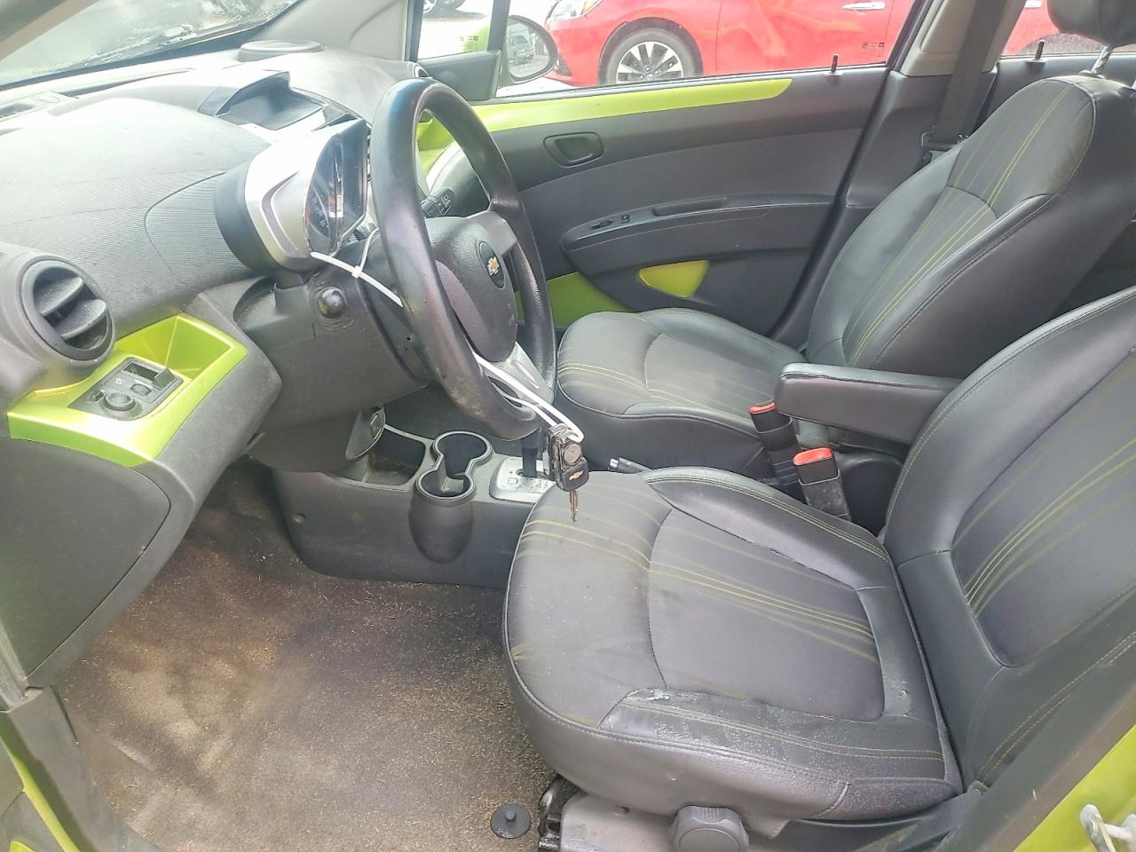 2013 Chevrolet Spark 1lt Green vin: KL8CD6S96DC627590