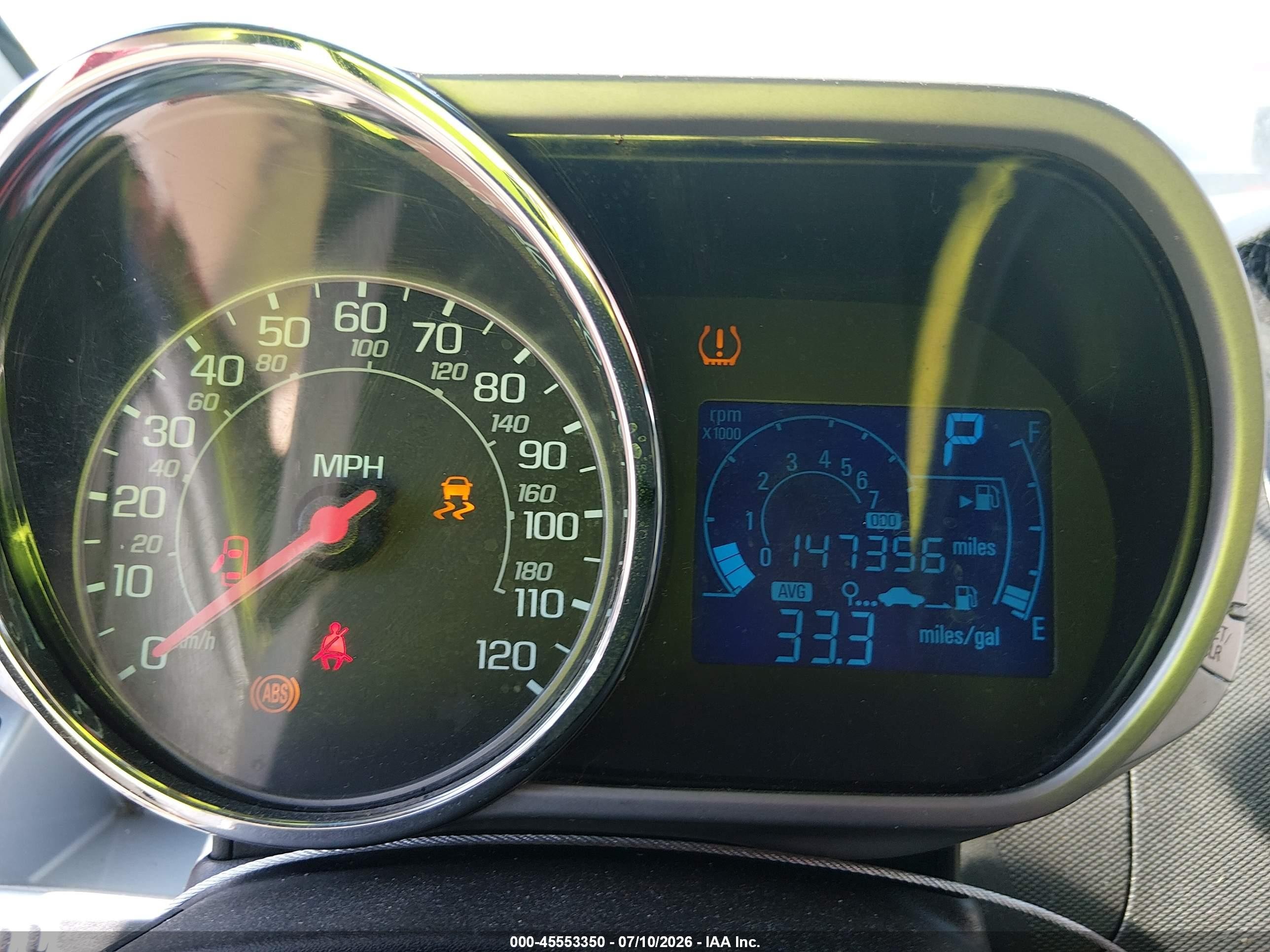 2014 Chevrolet Spark 1lt Auto Красный vin: KL8CD6S96EC517706