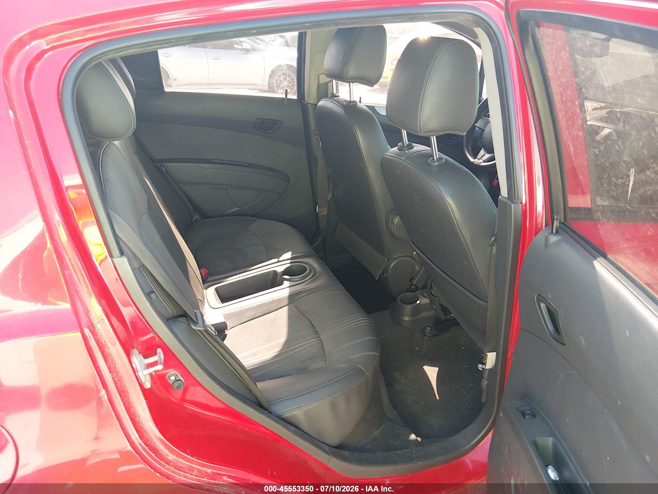 2014 Chevrolet Spark 1lt Auto Красный vin: KL8CD6S96EC517706