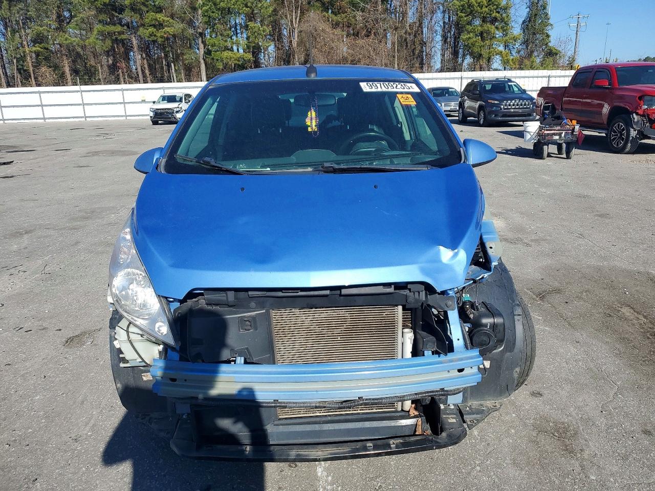 2014 Chevrolet Spark 1lt Blue vin: KL8CD6S96EC546252