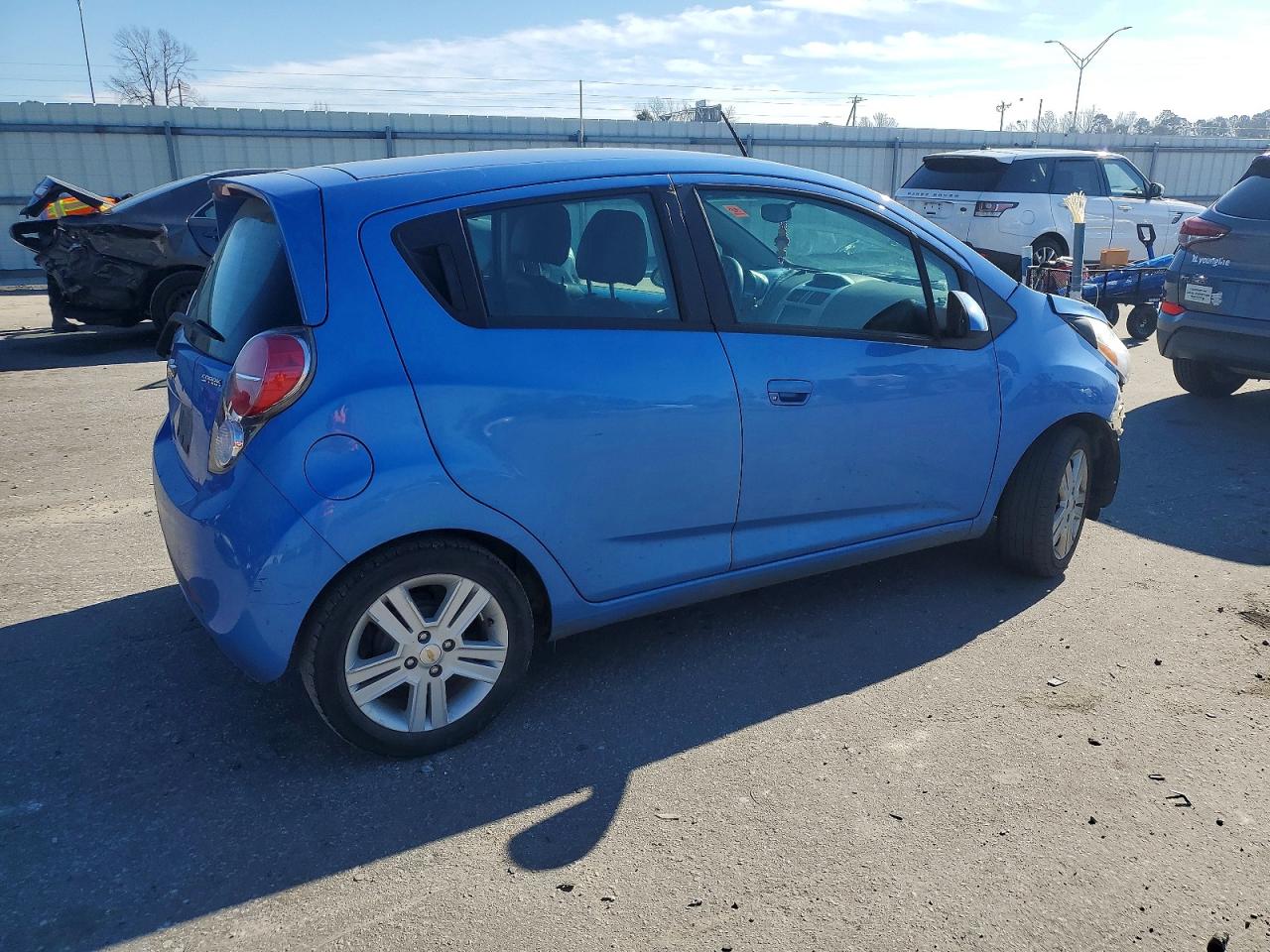 2014 Chevrolet Spark 1lt Blue vin: KL8CD6S96EC546252