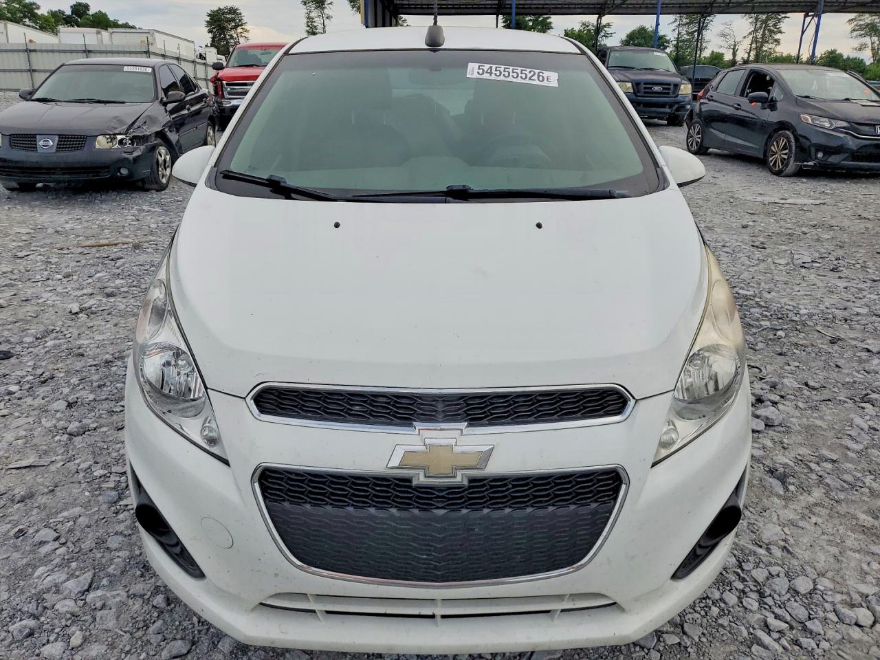 2015 Chevrolet Spark 1lt White vin: KL8CD6S96FC725117