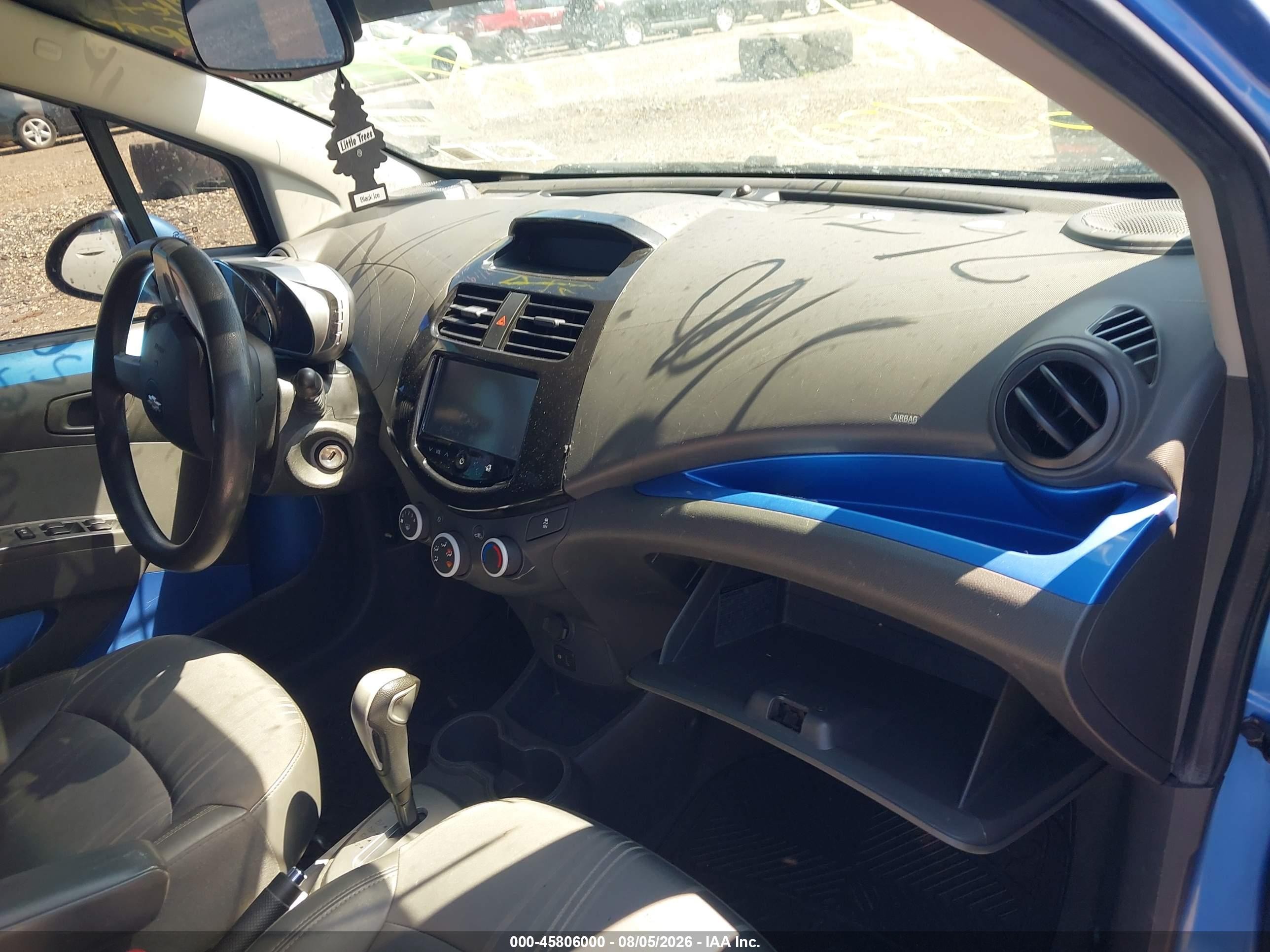 2015 Chevrolet Spark 1lt Синий vin: KL8CD6S96FC737722