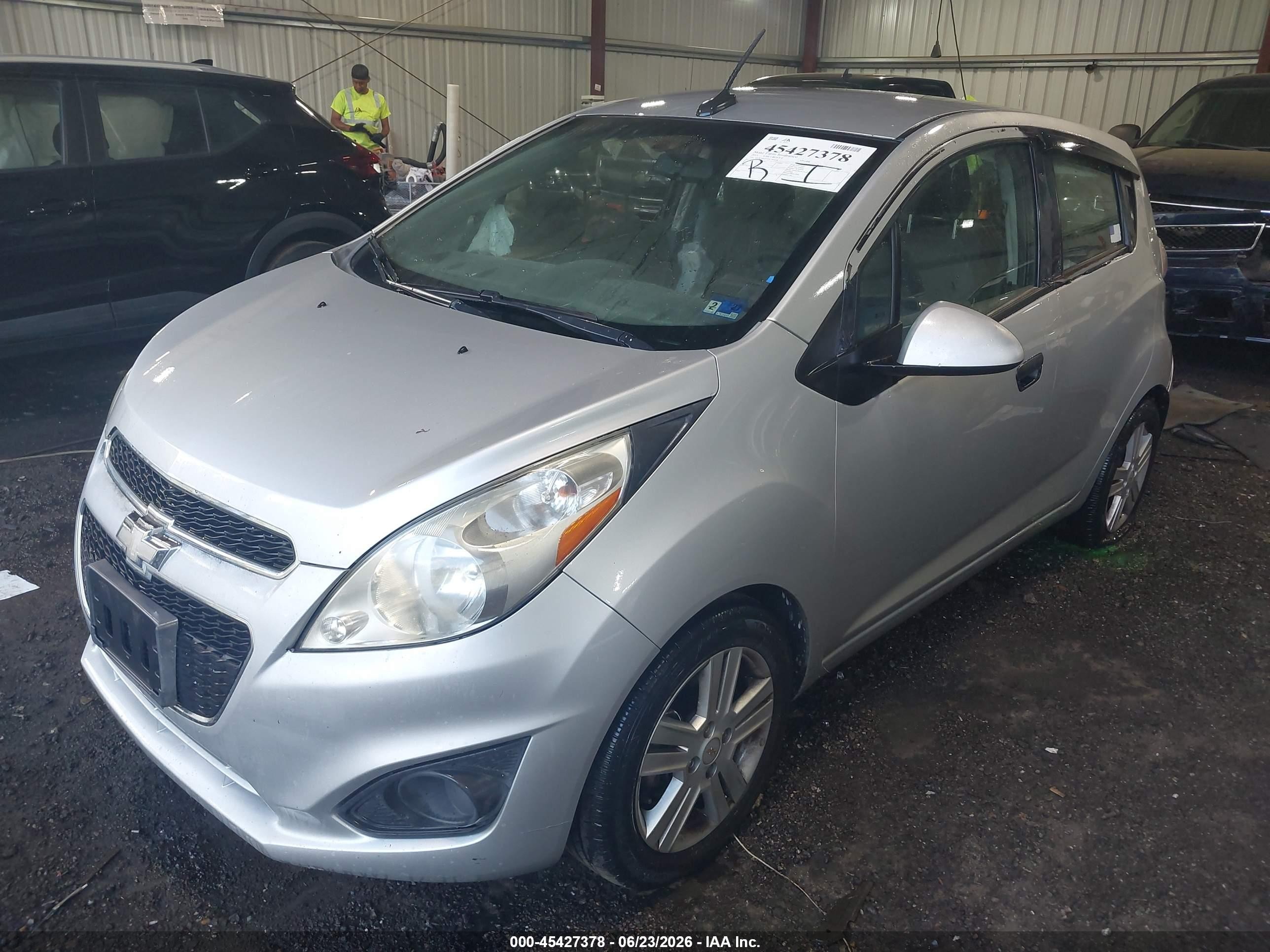 2013 Chevrolet Spark 1lt Auto Серый vin: KL8CD6S97DC584958
