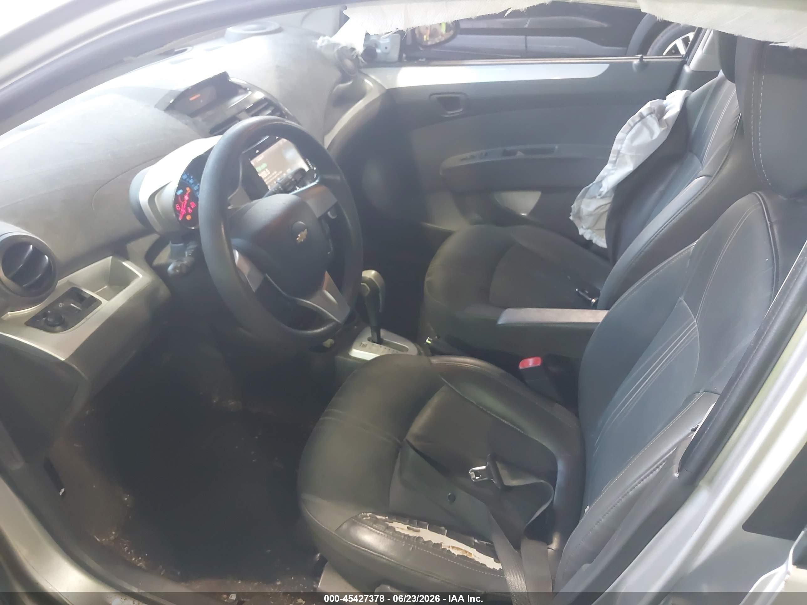 2013 Chevrolet Spark 1lt Auto Серый vin: KL8CD6S97DC584958