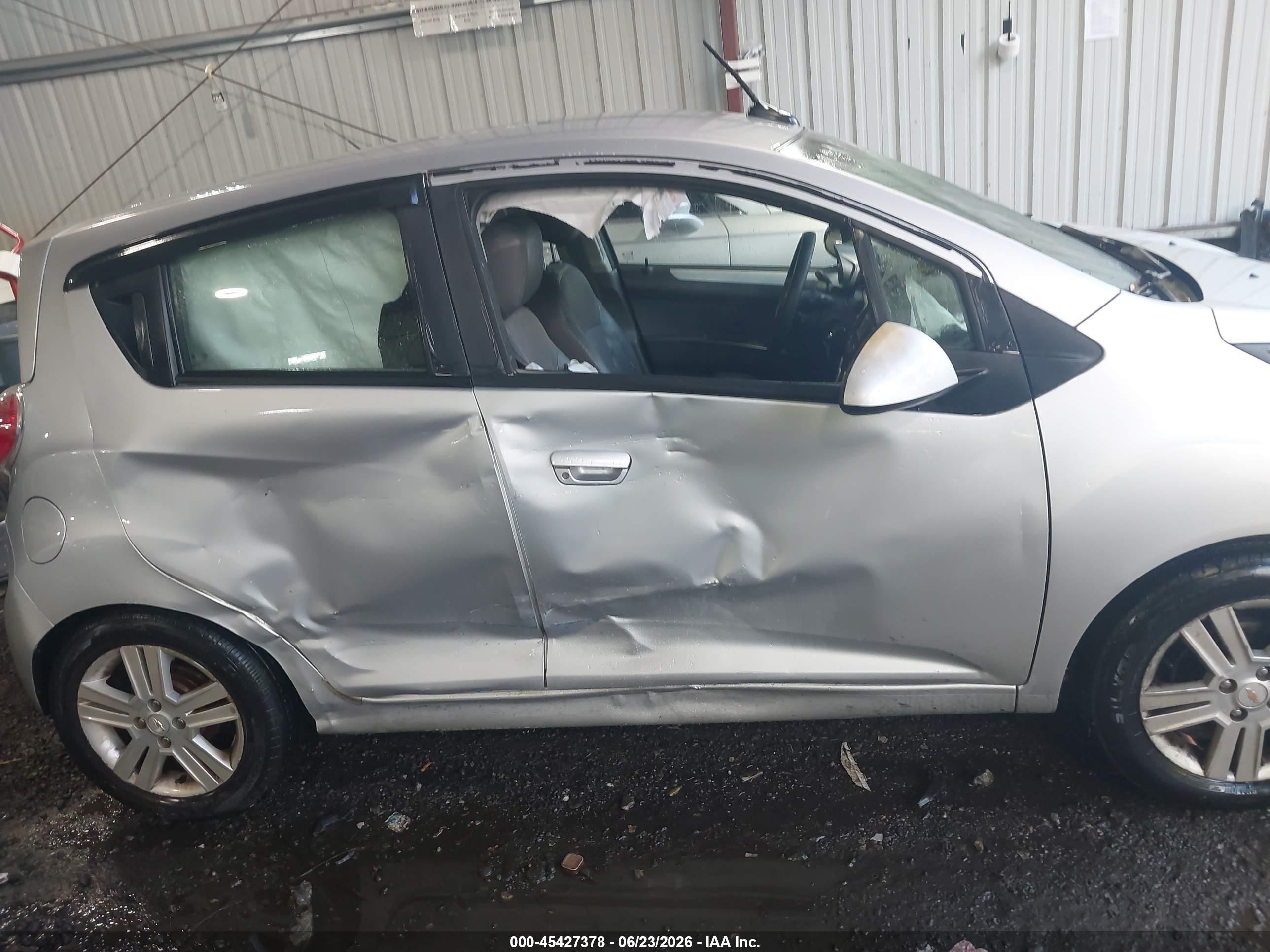 2013 Chevrolet Spark 1lt Auto Серый vin: KL8CD6S97DC584958