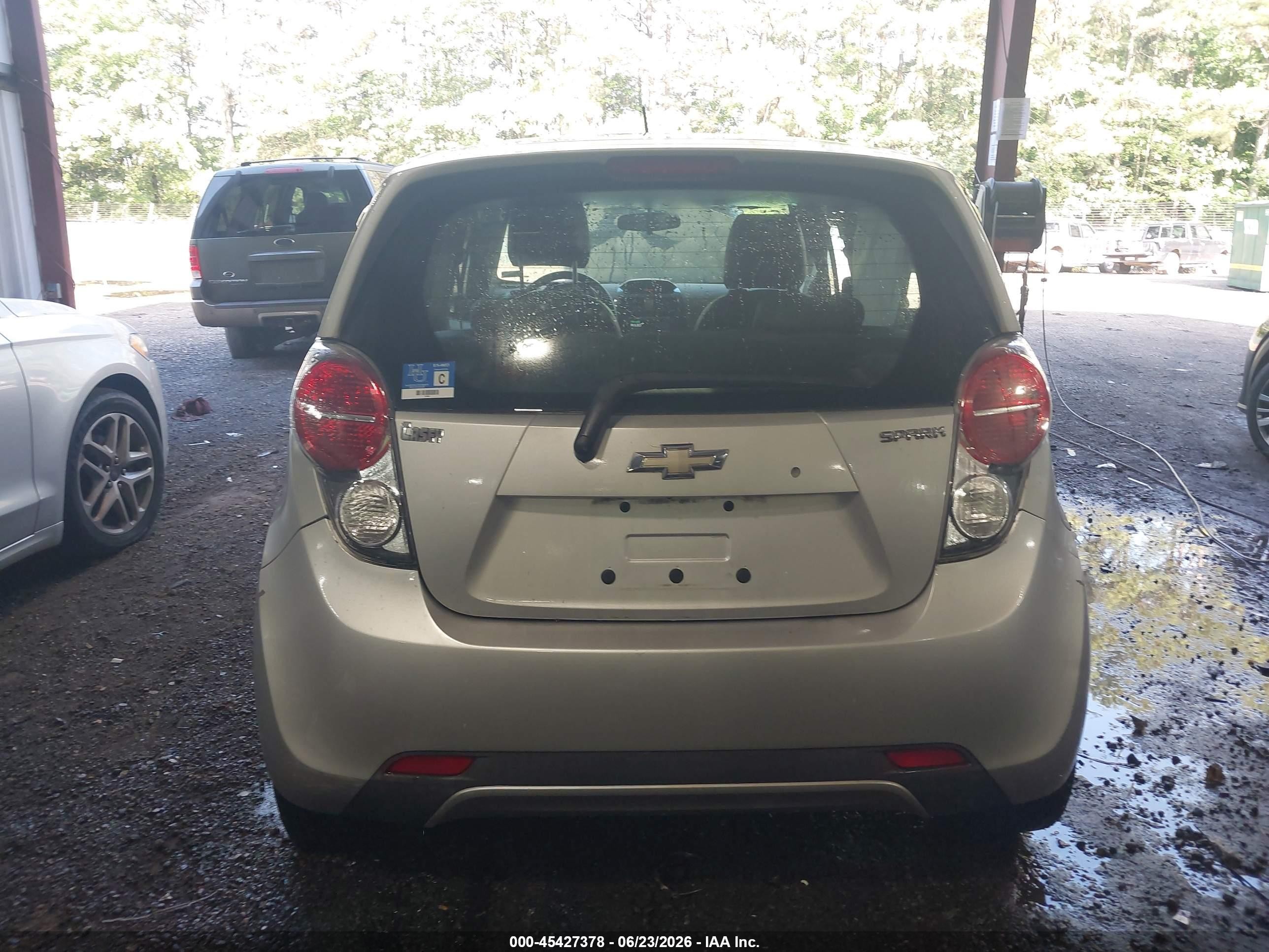 2013 Chevrolet Spark 1lt Auto Серый vin: KL8CD6S97DC584958