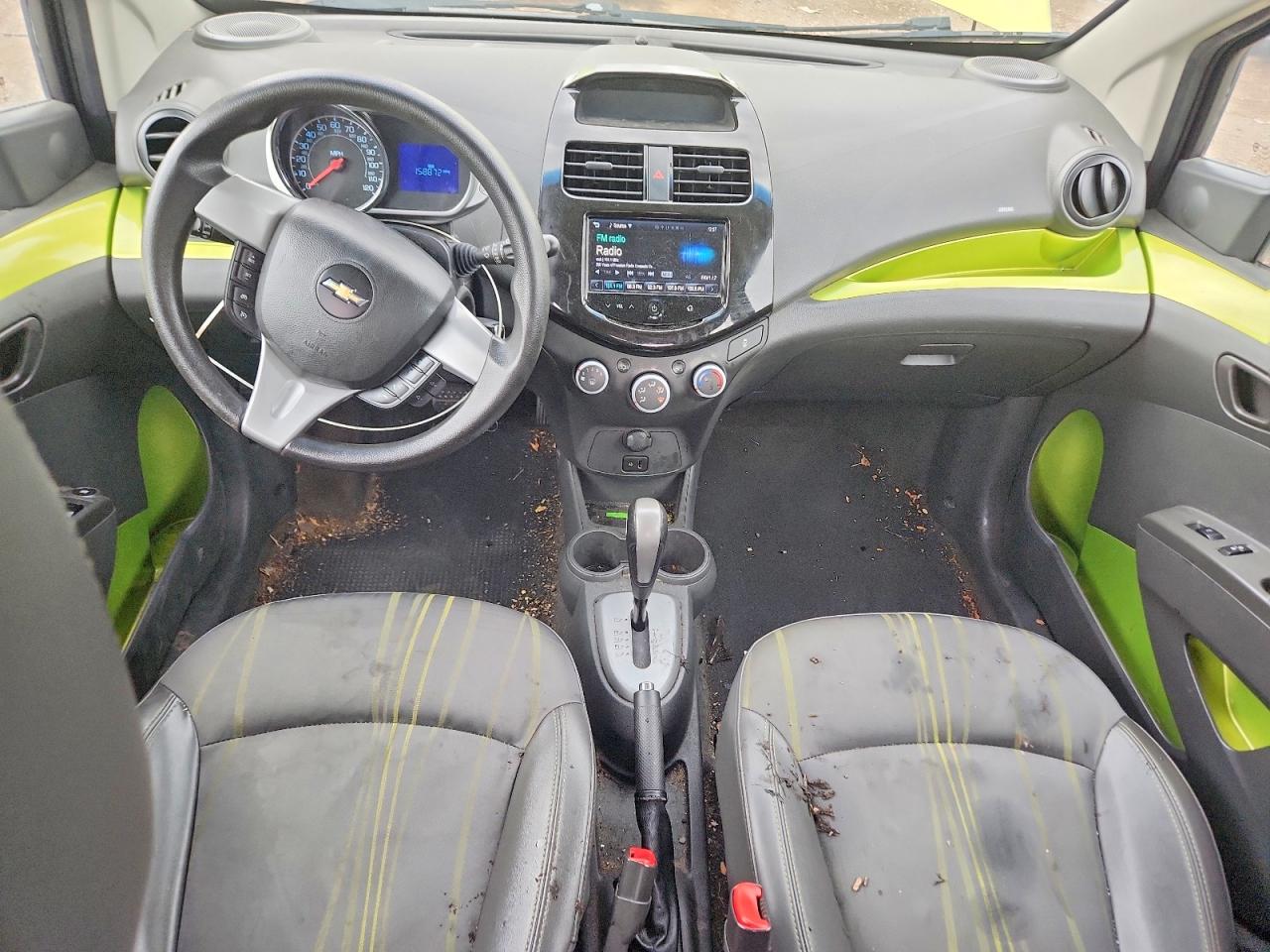 2014 Chevrolet Spark 1lt Green vin: KL8CD6S97EC403763