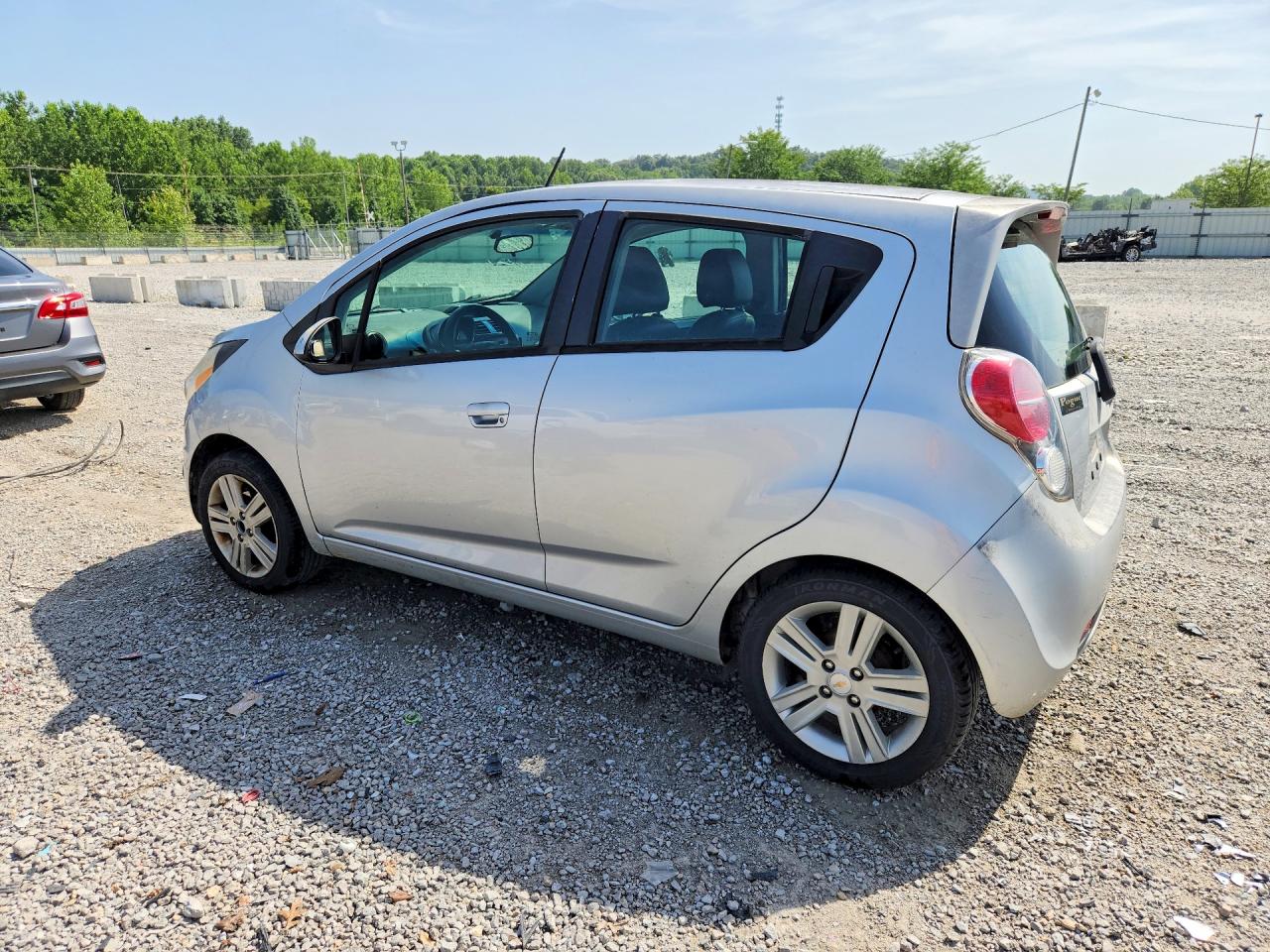 2014 Chevrolet Spark 1lt Silver vin: KL8CD6S97EC412639