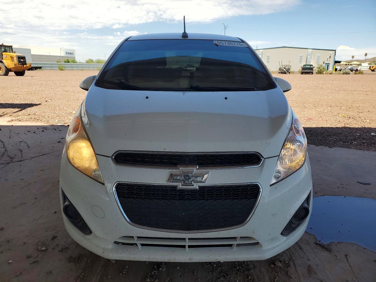 2014 Chevrolet Spark 1lt White vin: KL8CD6S97EC414598