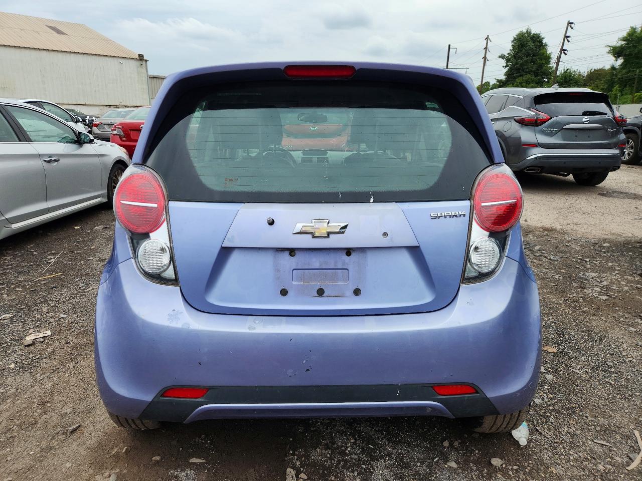 2014 Chevrolet Spark 1lt Purple vin: KL8CD6S97EC470427