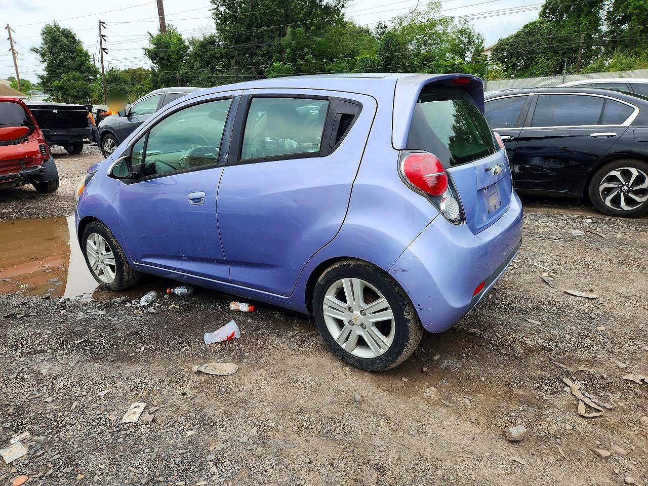2014 Chevrolet Spark 1lt Purple vin: KL8CD6S97EC470427