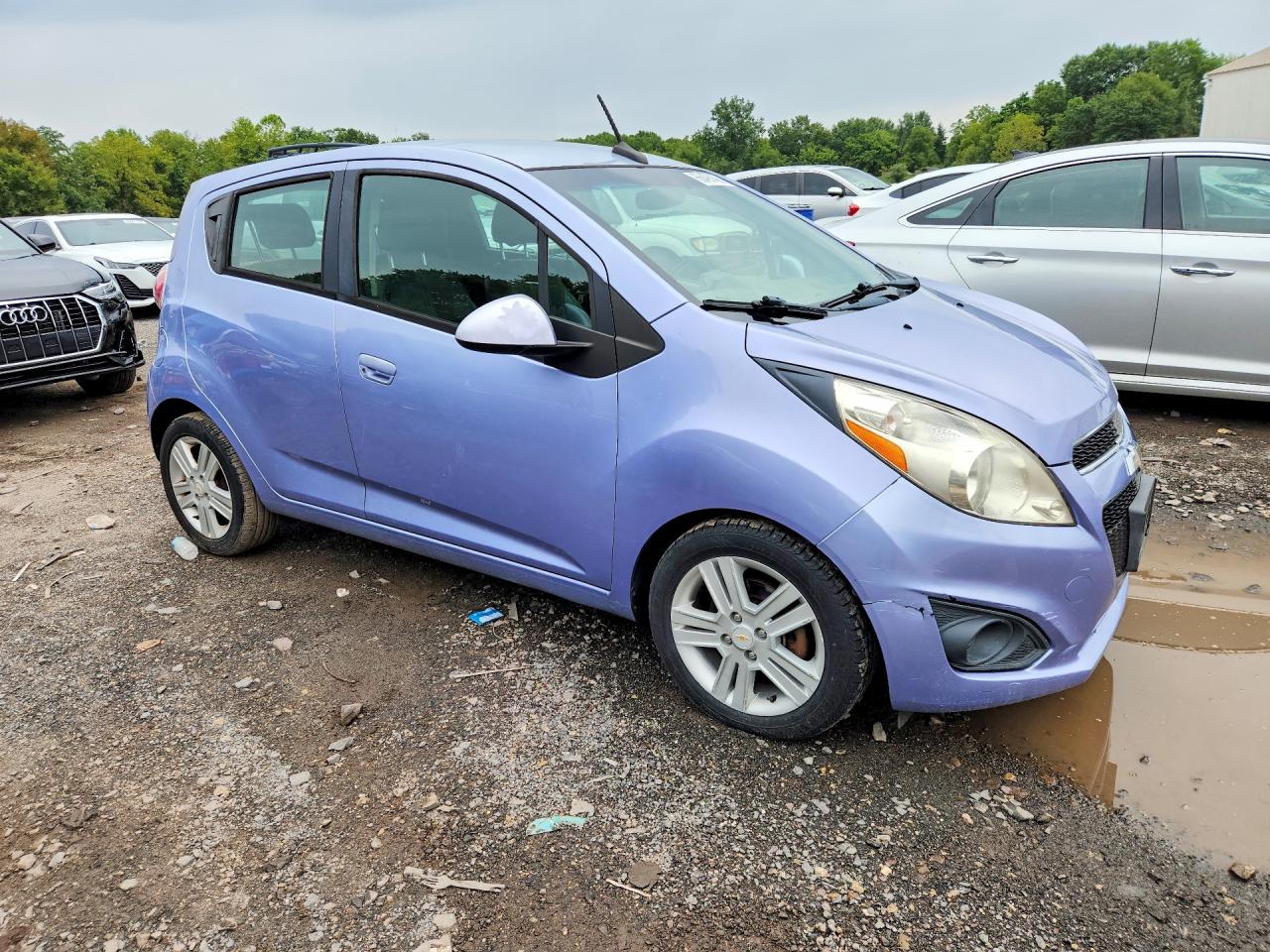 2014 Chevrolet Spark 1lt Purple vin: KL8CD6S97EC470427