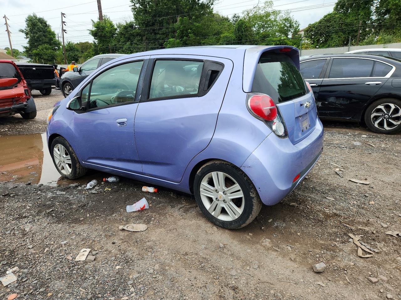 2014 Chevrolet Spark 1lt Purple vin: KL8CD6S97EC470427
