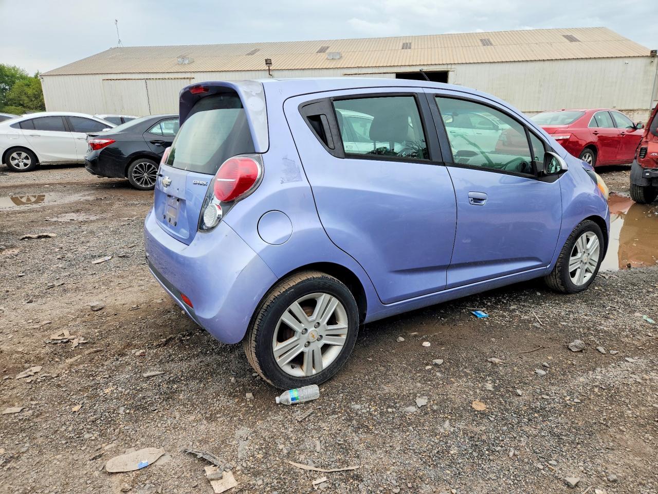 2014 Chevrolet Spark 1lt Purple vin: KL8CD6S97EC470427