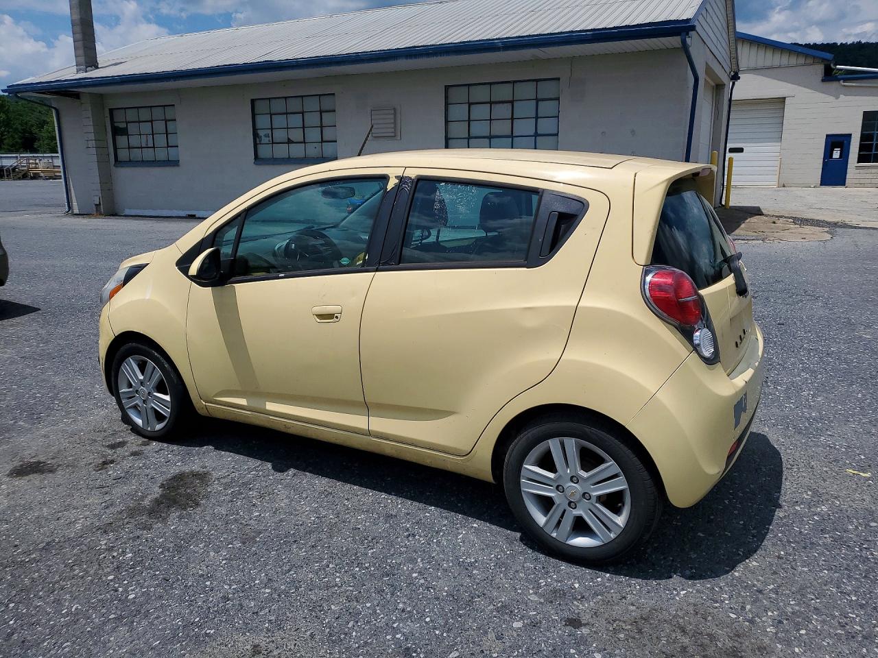 2014 Chevrolet Spark 1lt Yellow vin: KL8CD6S97EC536880