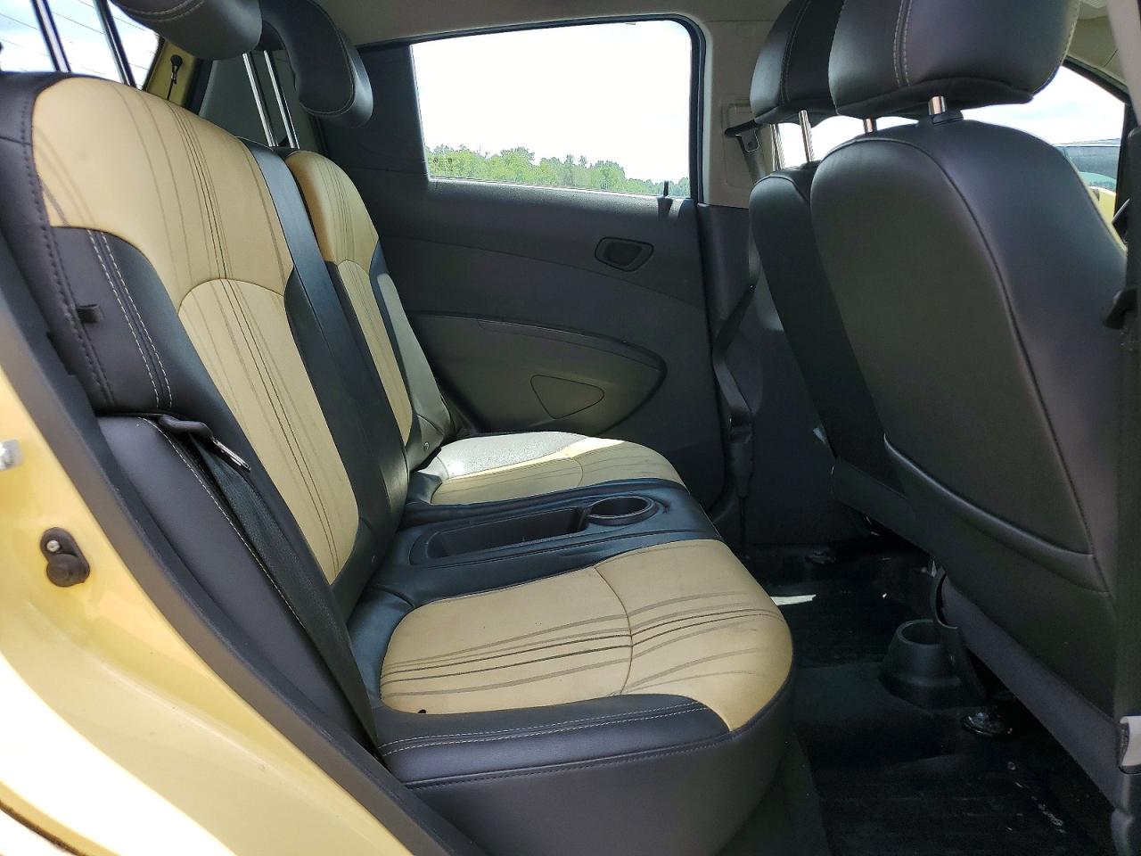 2014 Chevrolet Spark 1lt Yellow vin: KL8CD6S97EC536880
