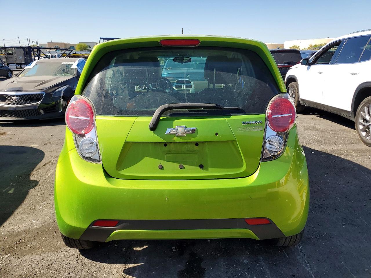2014 Chevrolet Spark 1lt Green vin: KL8CD6S97EC584007