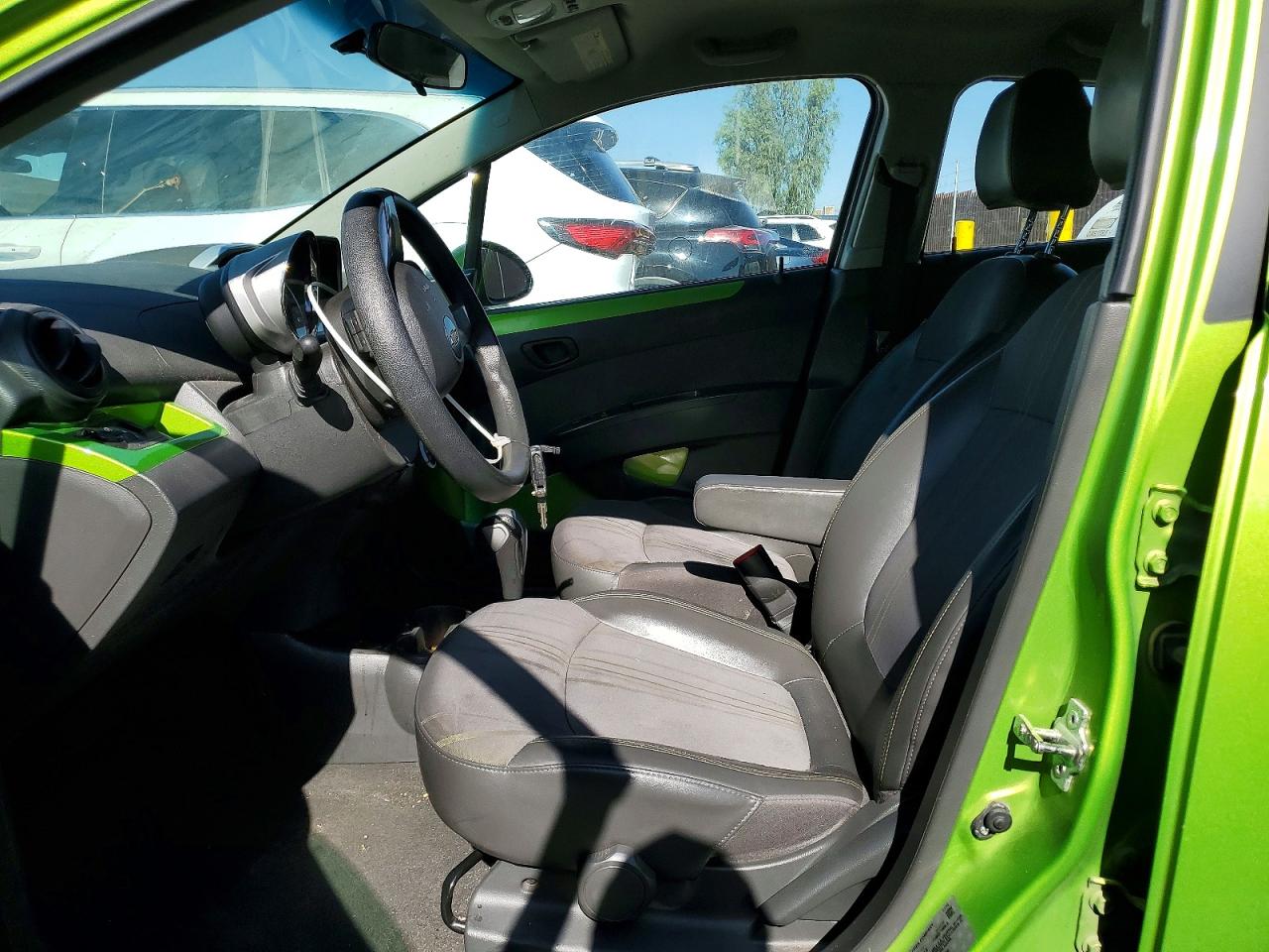 2014 Chevrolet Spark 1lt Green vin: KL8CD6S97EC584007