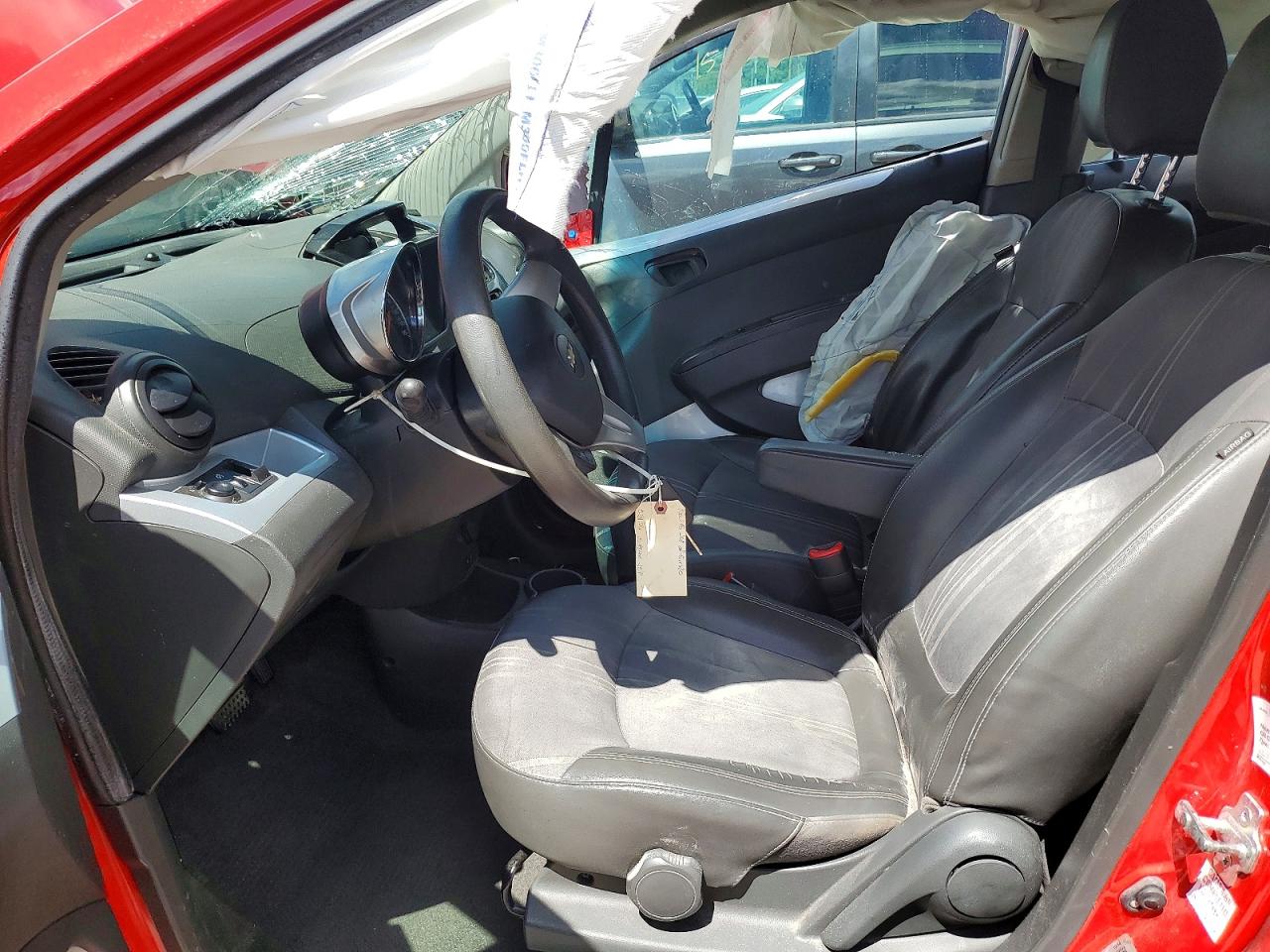 2015 Chevrolet Spark 1lt Red vin: KL8CD6S97FC721898
