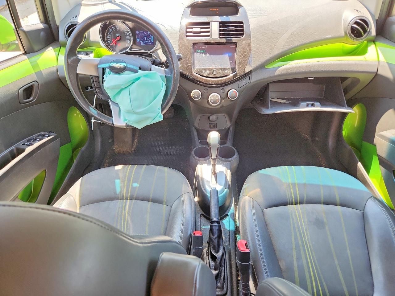2015 Chevrolet Spark 1lt Green vin: KL8CD6S97FC741892