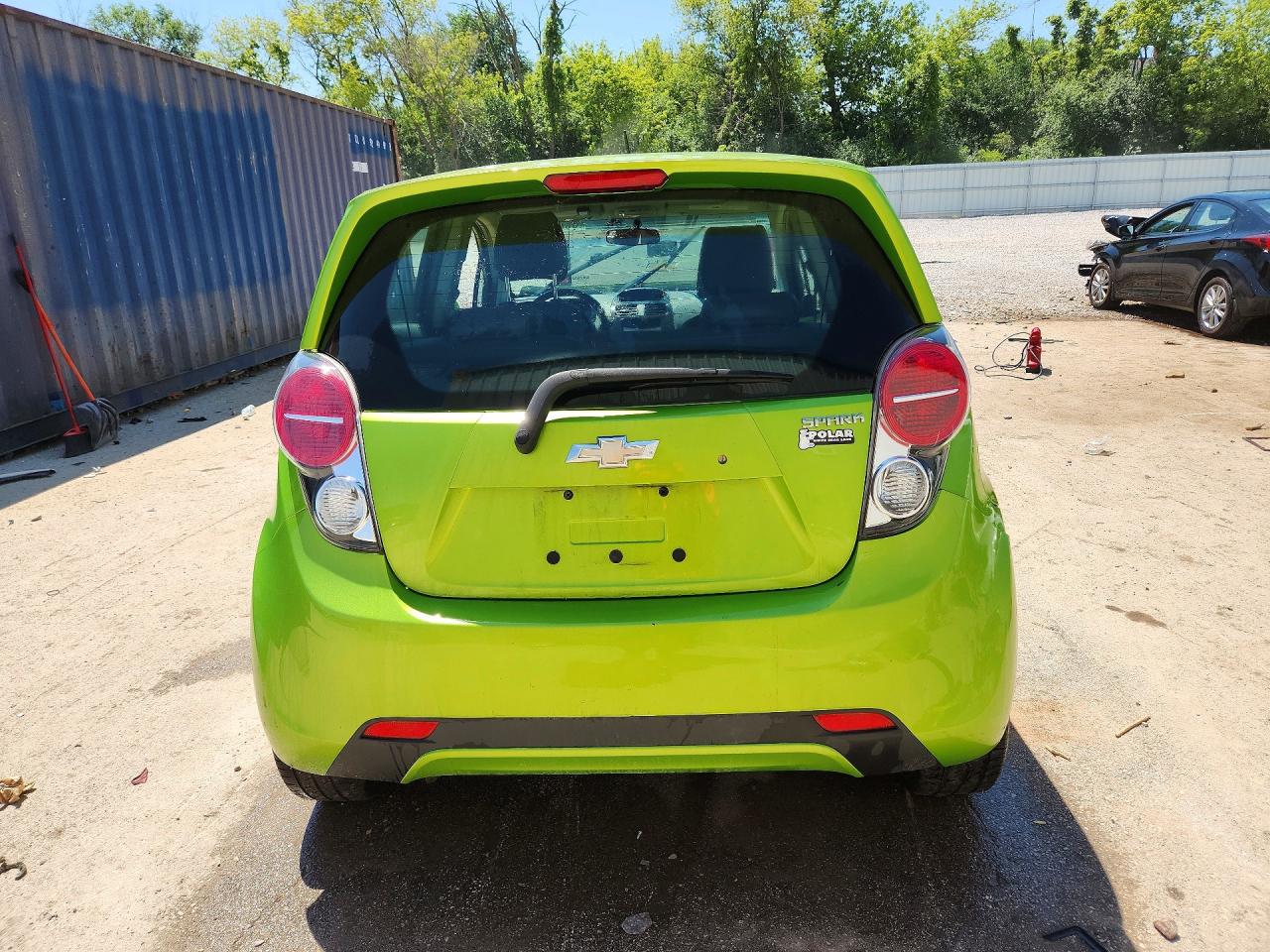 2015 Chevrolet Spark 1lt Green vin: KL8CD6S97FC741892