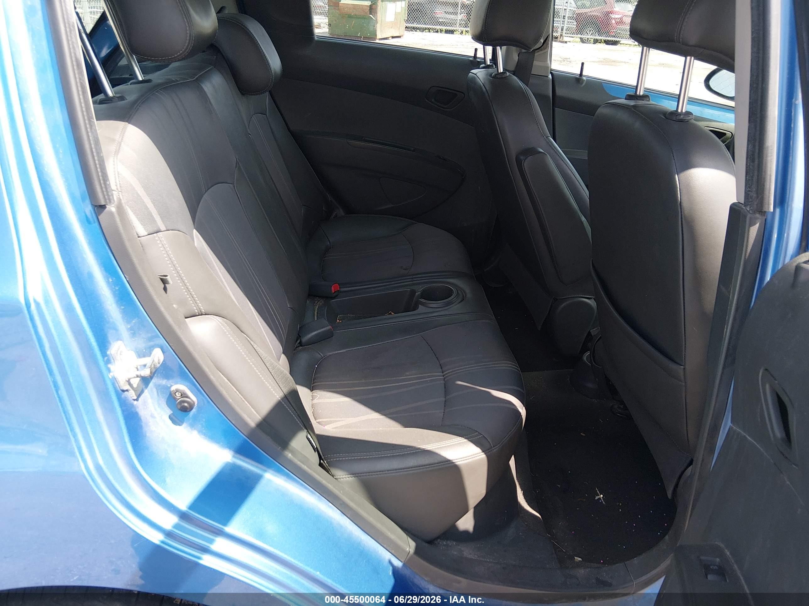 2015 Chevrolet Spark 1lt Cvt Blue vin: KL8CD6S97FC749863